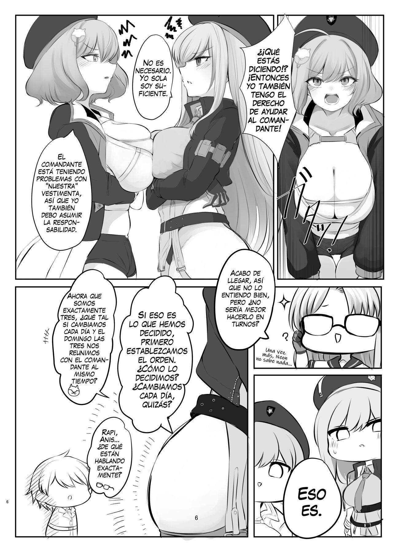 [Hello Girls! (10eki)] Zenshou Kichi no Katsudou Houkoku (Goddess of Victory: Nikke) [Digital] [Spanish] [Mapache Fansub] numero di immagine  6