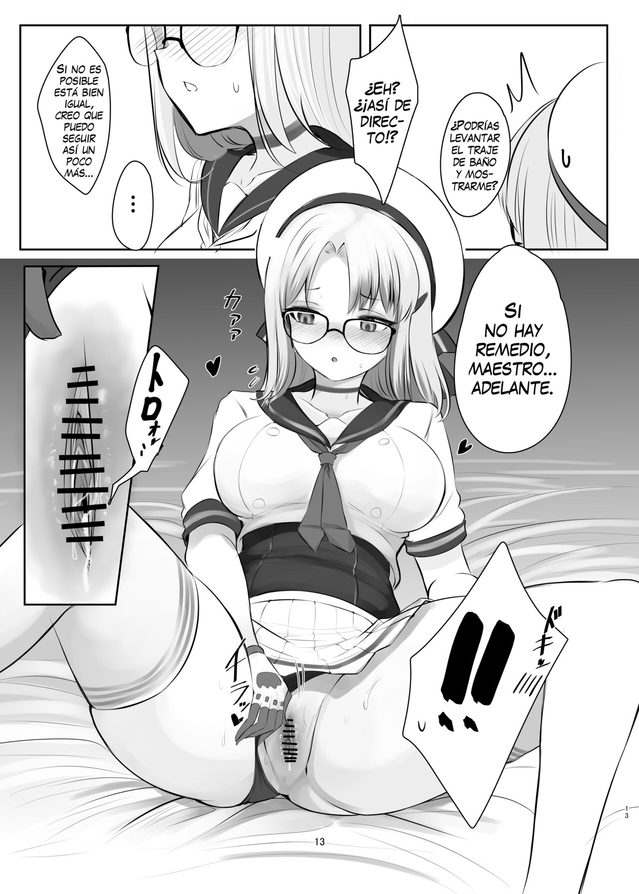 [Hello Girls! (10eki)] Zenshou Kichi no Katsudou Houkoku (Goddess of Victory: Nikke) [Digital] [Spanish] [Mapache Fansub] numero di immagine  13