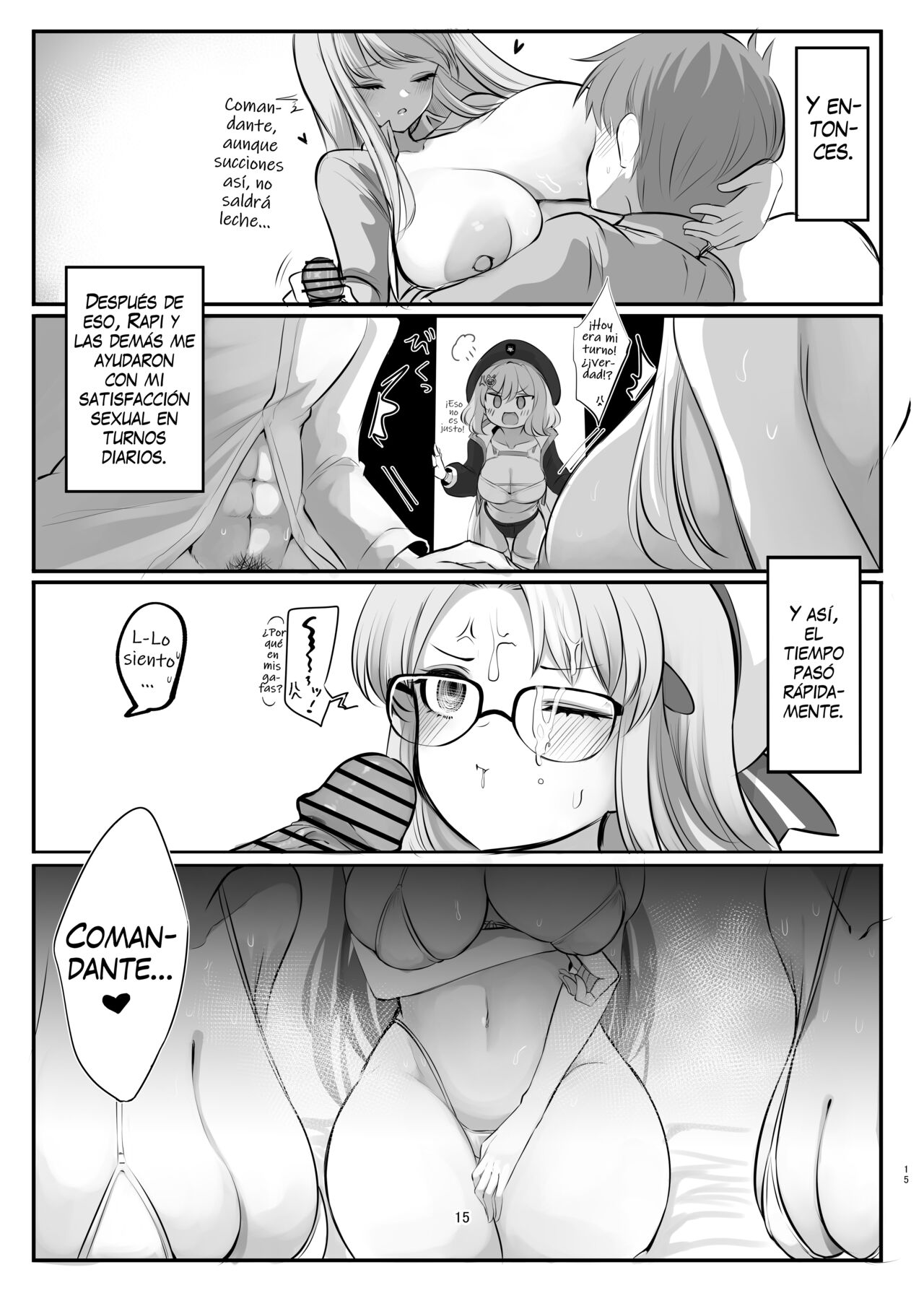 [Hello Girls! (10eki)] Zenshou Kichi no Katsudou Houkoku (Goddess of Victory: Nikke) [Digital] [Spanish] [Mapache Fansub] numero di immagine  15