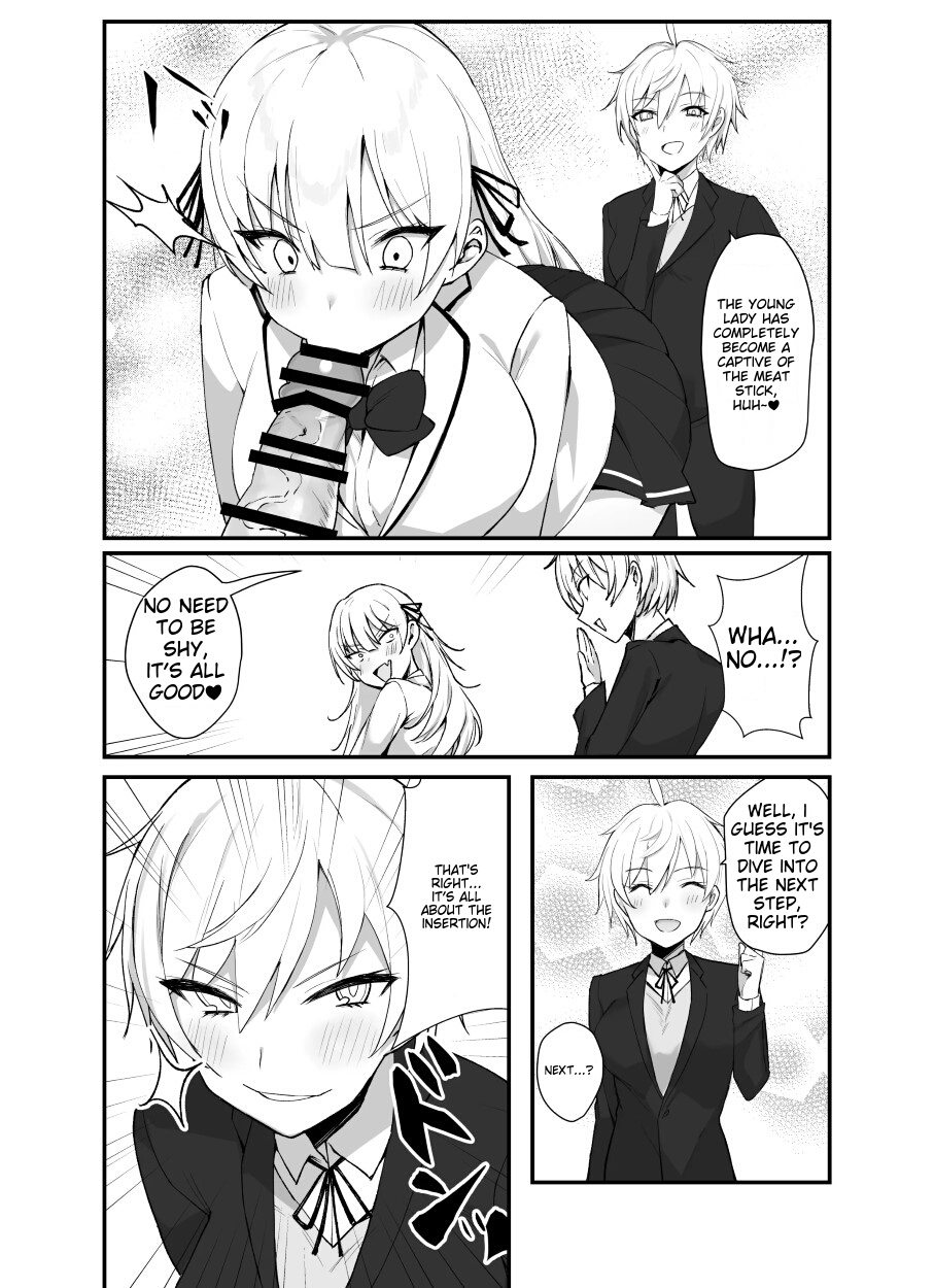 [Imokenpi Kinenbi] Namaiki Ojou-sama ga Ijimete Ita Shomin ni Chinpo de Wakaraserareru Hanashi [English] numero di immagine  21