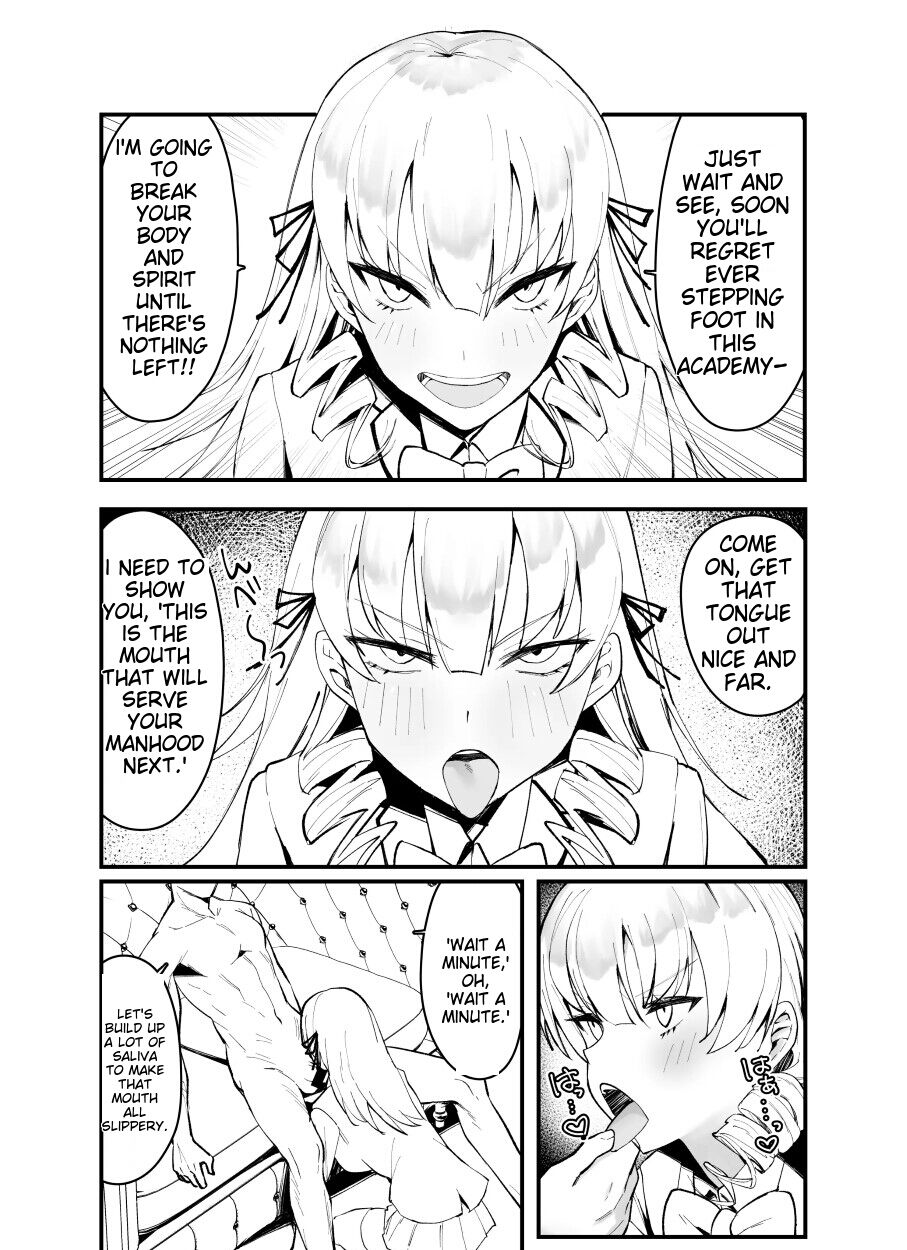 [Imokenpi Kinenbi] Namaiki Ojou-sama ga Ijimete Ita Shomin ni Chinpo de Wakaraserareru Hanashi [English] numero di immagine  30