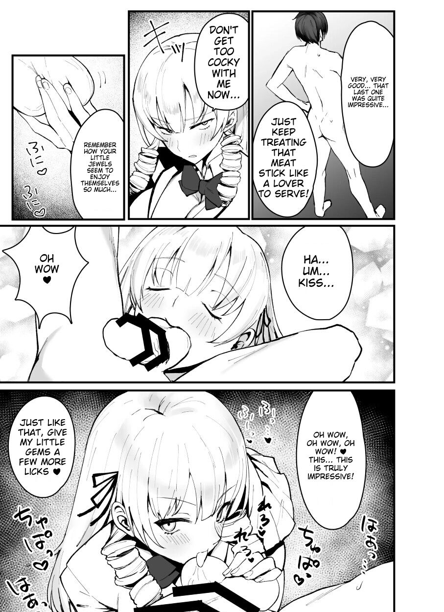 [Imokenpi Kinenbi] Namaiki Ojou-sama ga Ijimete Ita Shomin ni Chinpo de Wakaraserareru Hanashi [English] numero di immagine  32