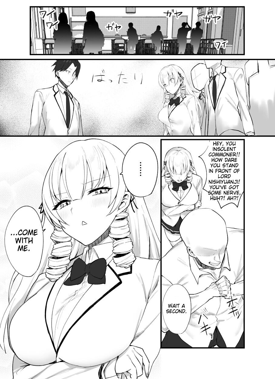 [Imokenpi Kinenbi] Namaiki Ojou-sama ga Ijimete Ita Shomin ni Chinpo de Wakaraserareru Hanashi [English] numero di immagine  50