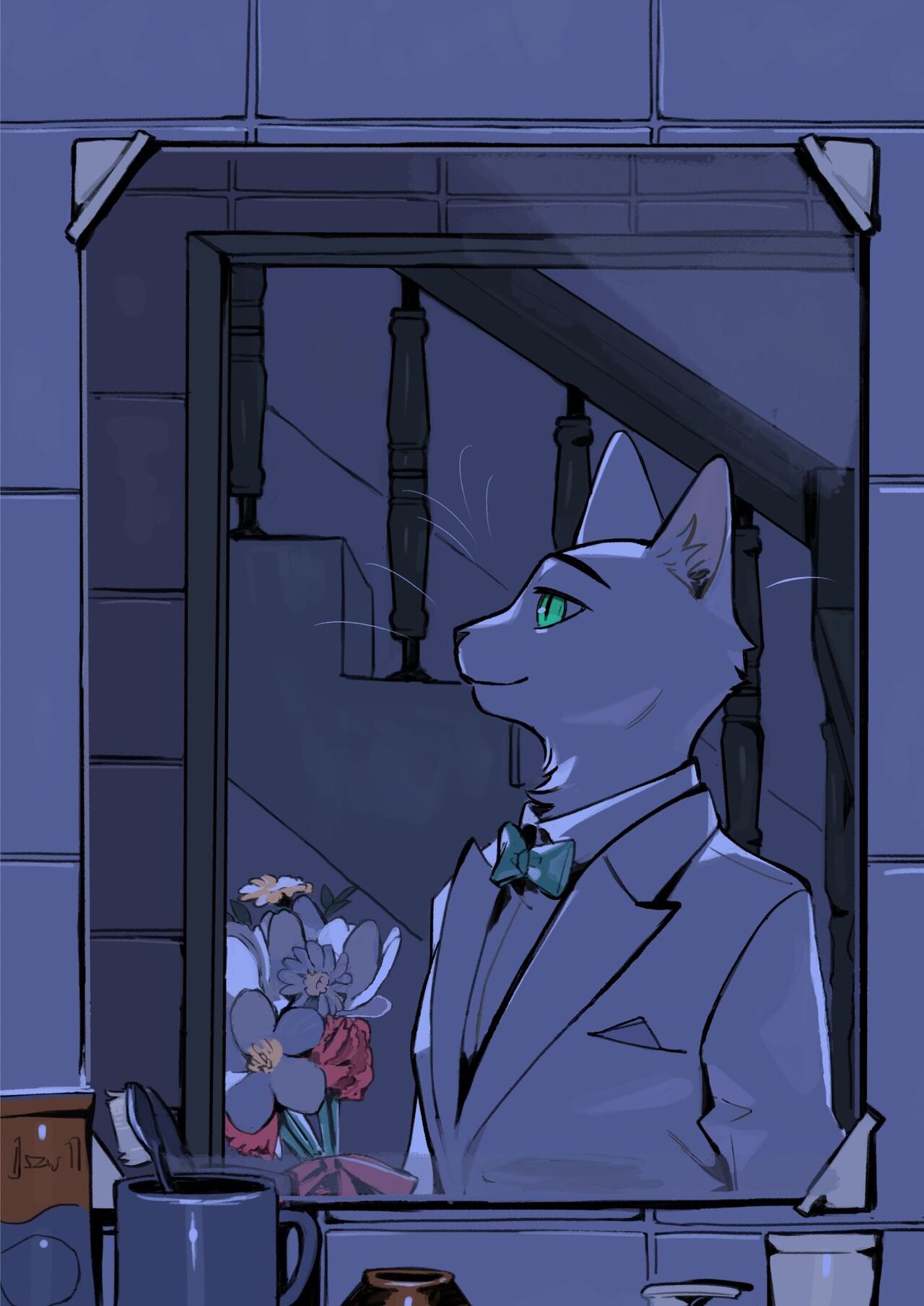 [KuN_blackcat] Flowers in the Night [Eng] image number 1