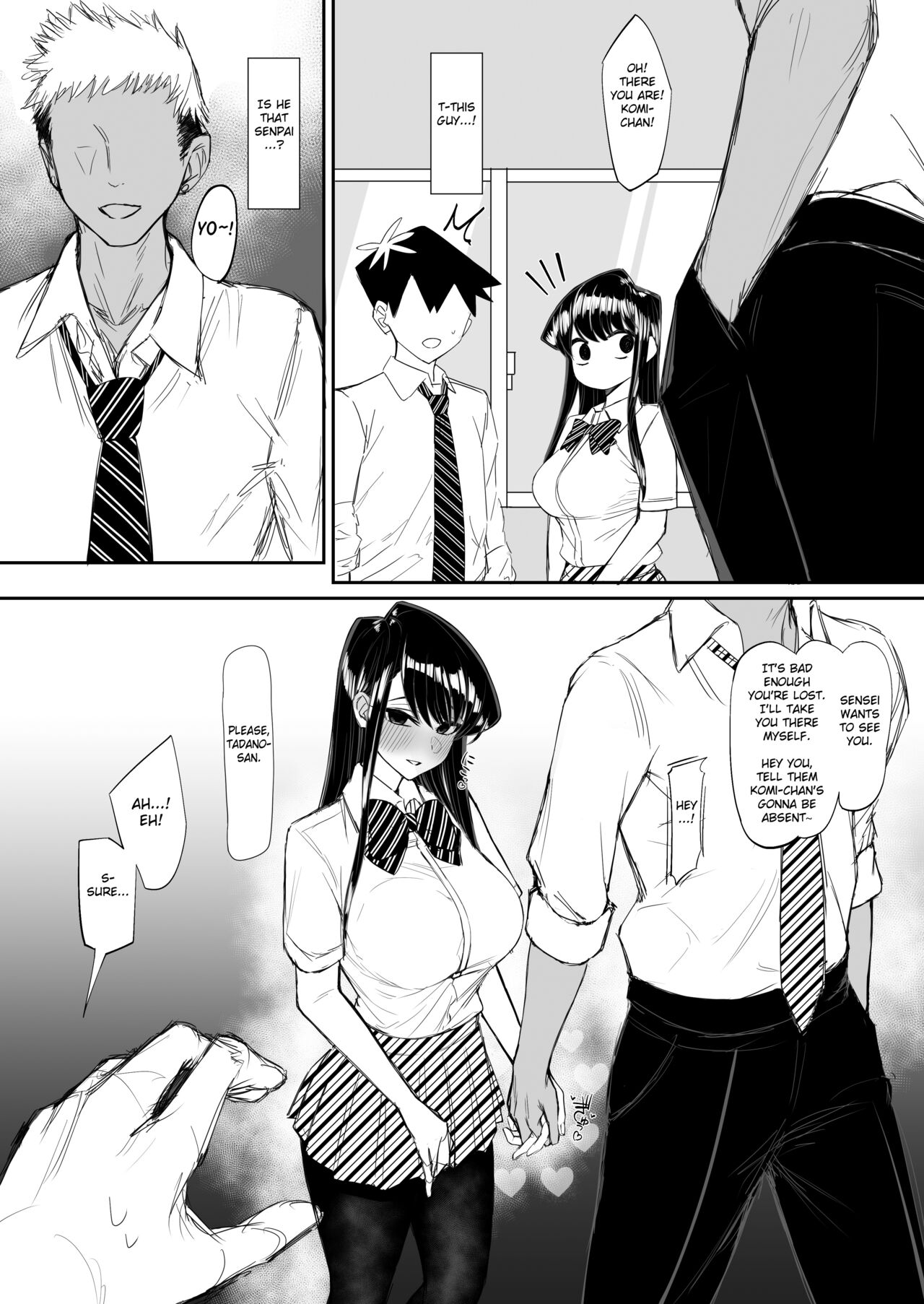 [Karakari] Komyushou de Chou Bijin no Komi-san ga Charao ni Guigui Korarete Shojo de Irareru Wake ga Nai (Komi-san wa, Komyushou desu.) [English] [Fated Circle] numero di immagine  2