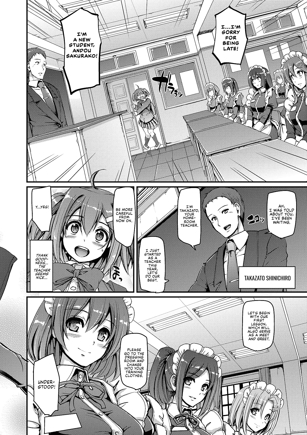 [Alexi Laiho] Maid Gakuen e Youkoso!! - Welcome to Maid Academy - Chapter 1 [English] numero di immagine  10