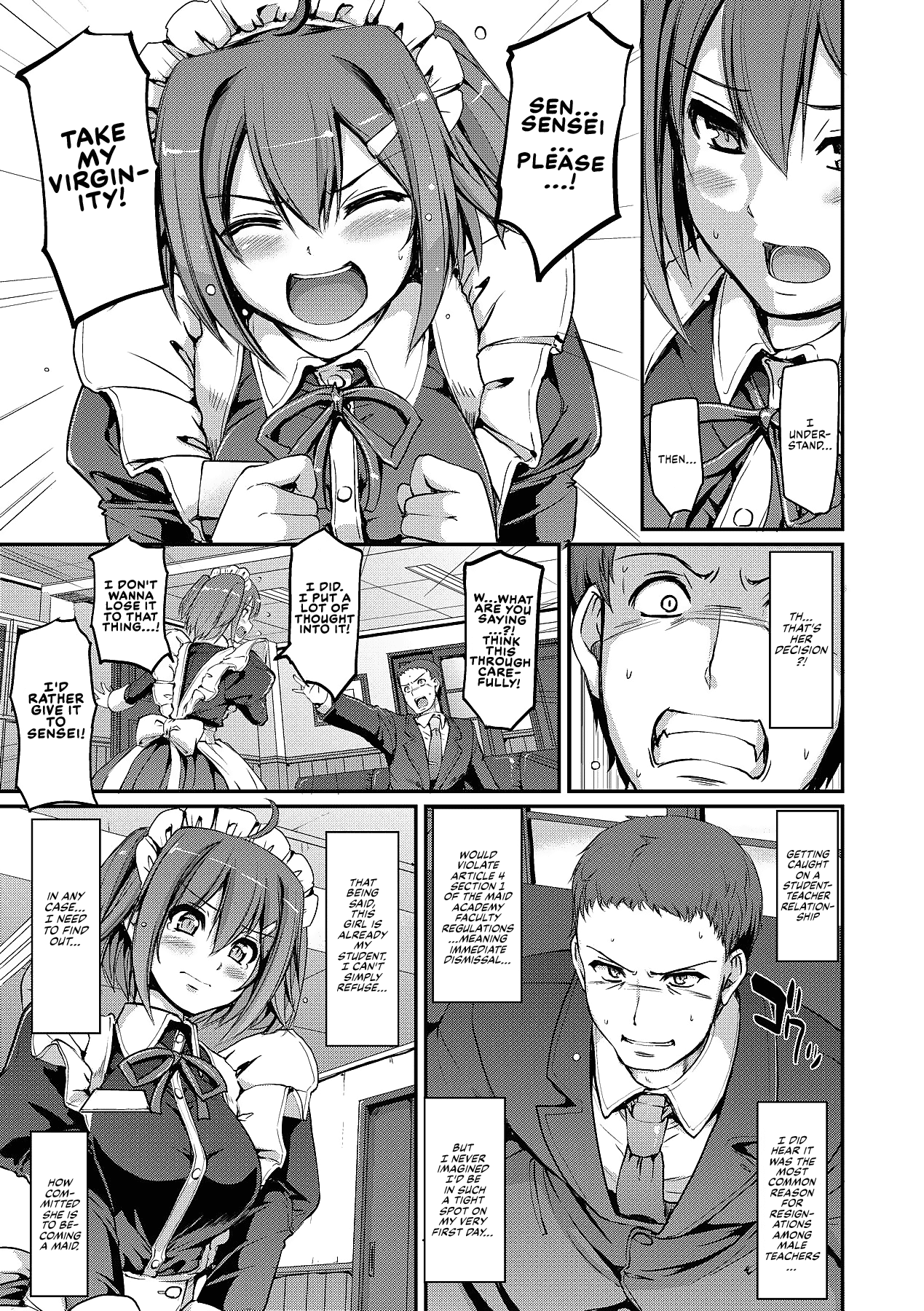 [Alexi Laiho] Maid Gakuen e Youkoso!! - Welcome to Maid Academy - Chapter 1 [English] image number 15