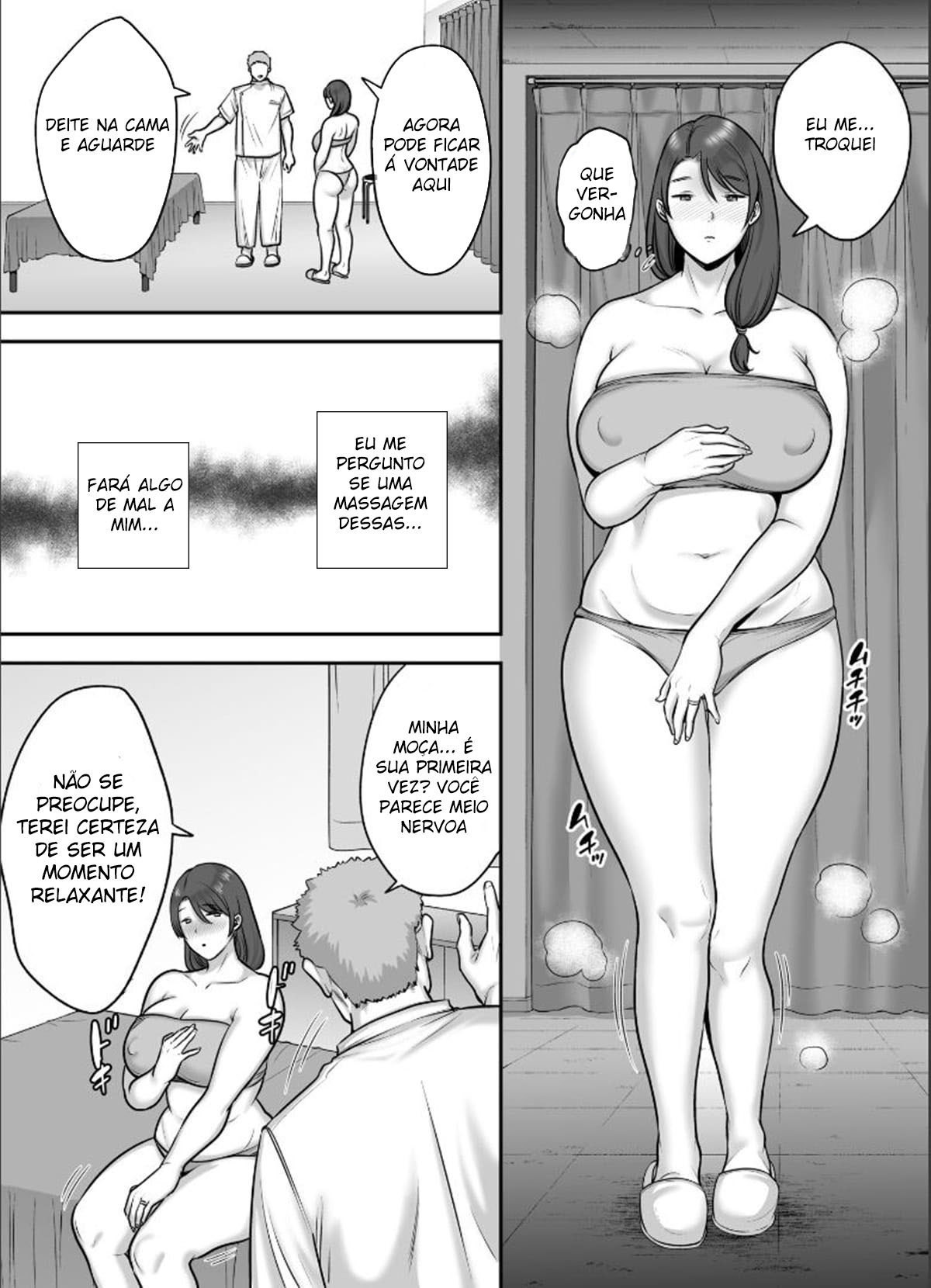 [CLOUDY EYES (CLOUDY)] Less na Hitozuma ga Akutoku Massage ni Hamaru Riyuu | Razão pela Qual uma Mulher Casada com uma Figura Esbelta se Apaixona por um Massagista Pervertido [Portuguese-BR] [Digital] numero di immagine  9