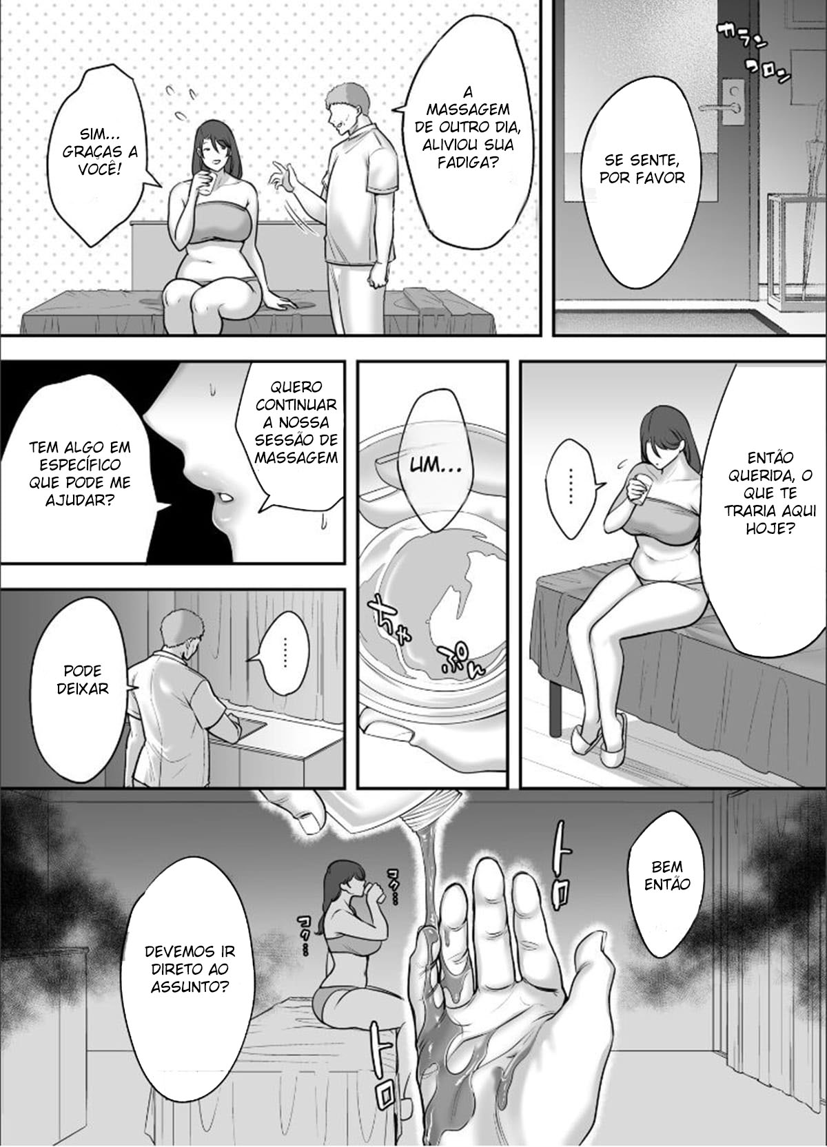 [CLOUDY EYES (CLOUDY)] Less na Hitozuma ga Akutoku Massage ni Hamaru Riyuu | Razão pela Qual uma Mulher Casada com uma Figura Esbelta se Apaixona por um Massagista Pervertido [Portuguese-BR] [Digital] 28eme image