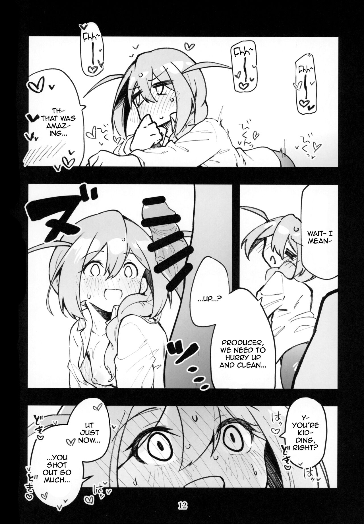 (IDOL STAR FESTIV@L 12) [Nebosukekin (ShiraishiNsuke)] Mirishita no Ecchi na Rakugaki Shuu 6 | Mirishita's Lewd Shetchbook 6 (THE IDOLM@STER MILLION LIVE!) [English] {Doujins.com} image number 13