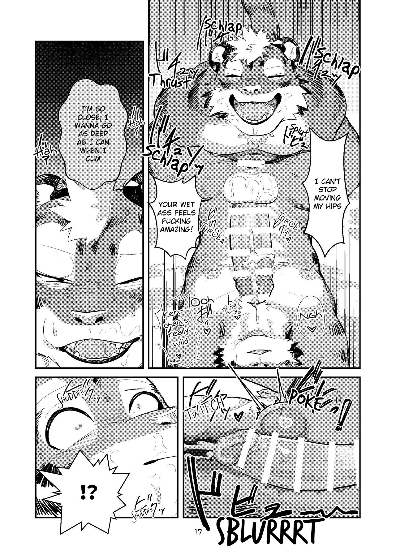 (Shinshun Kemoket 10) [Zerozero (Uro)] First time in the Tiger's 'Den' [English] 이미지 번호 16