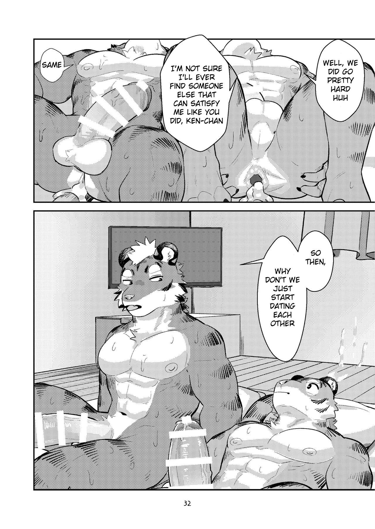 (Shinshun Kemoket 10) [Zerozero (Uro)] First time in the Tiger's 'Den' [English] 31eme image