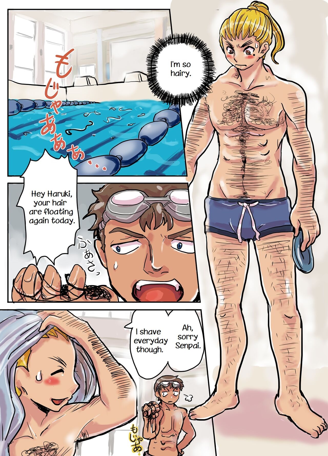 [InuCream (InuCreamice)] Kebukai Boku ga Nyotaika Teimou de Dekita Onnanoko Ana de Senpai to Icha Love Taiken image number 3