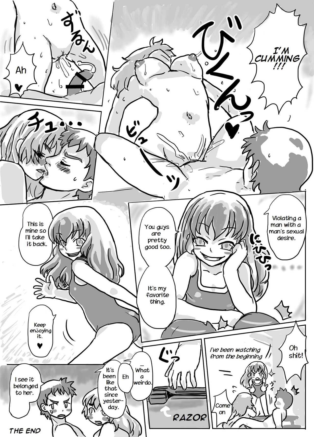 [InuCream (InuCreamice)] Kebukai Boku ga Nyotaika Teimou de Dekita Onnanoko Ana de Senpai to Icha Love Taiken image number 24