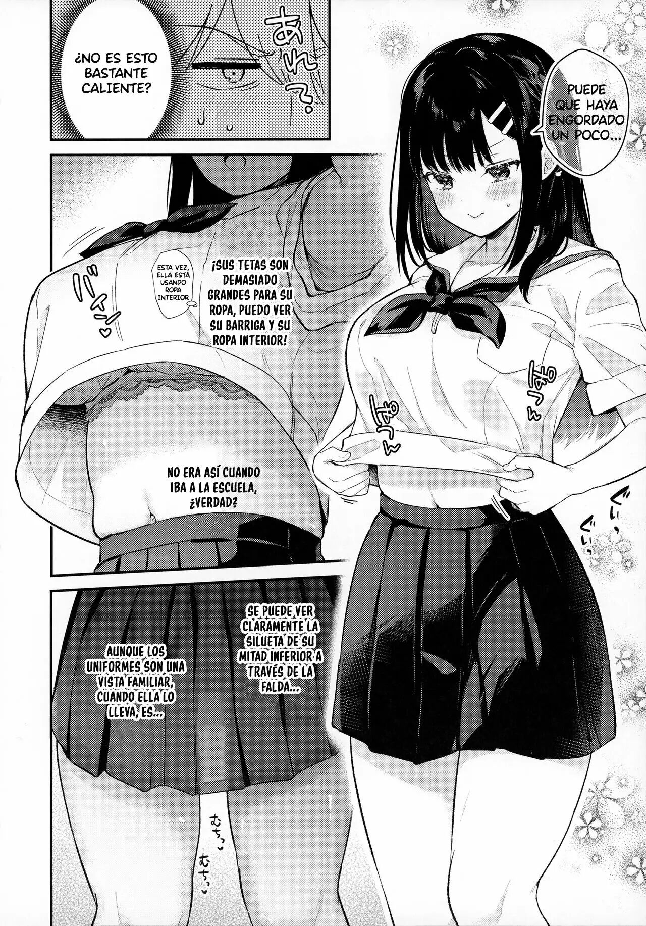 (AC2) [Calm White (Mashiro Shirako)] Tsuyu, Natsufuku, Apart nite [Spanish] [Shadow Scan] image number 7