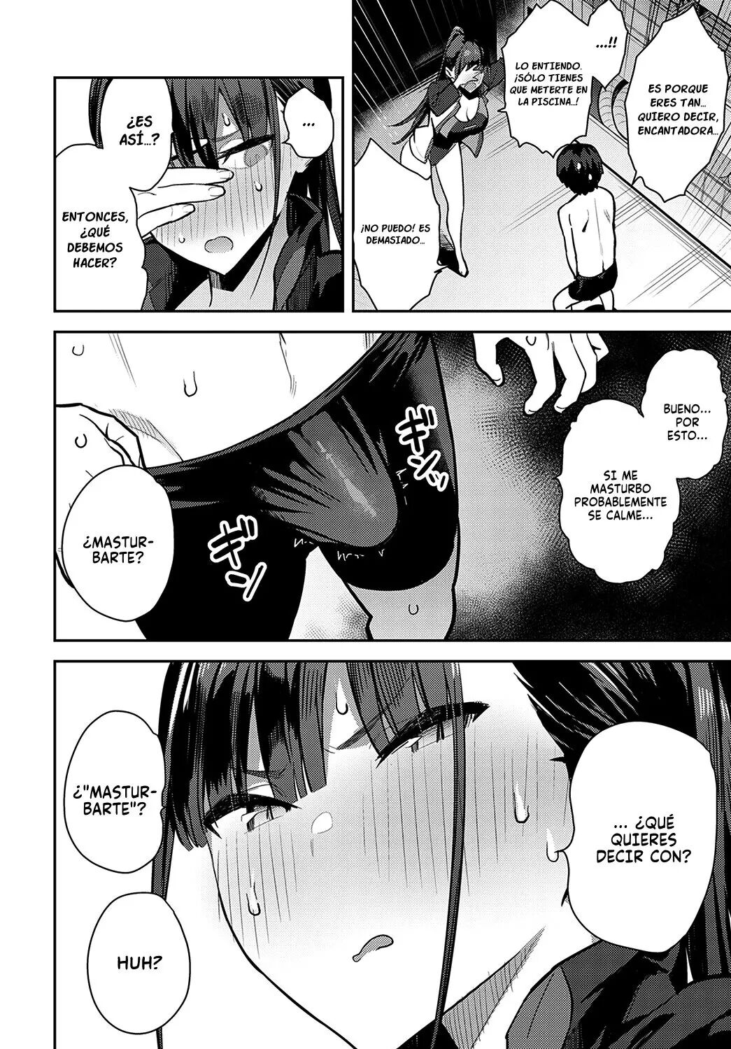 [Enokido] Kyouei Senpai ni Nuite morau | Siendo Masturbado por la Senpai del Club de Natación (COMIC Anthurium 2022-09) [Spanish] [Shadow Scan + FakerScans] image number 7