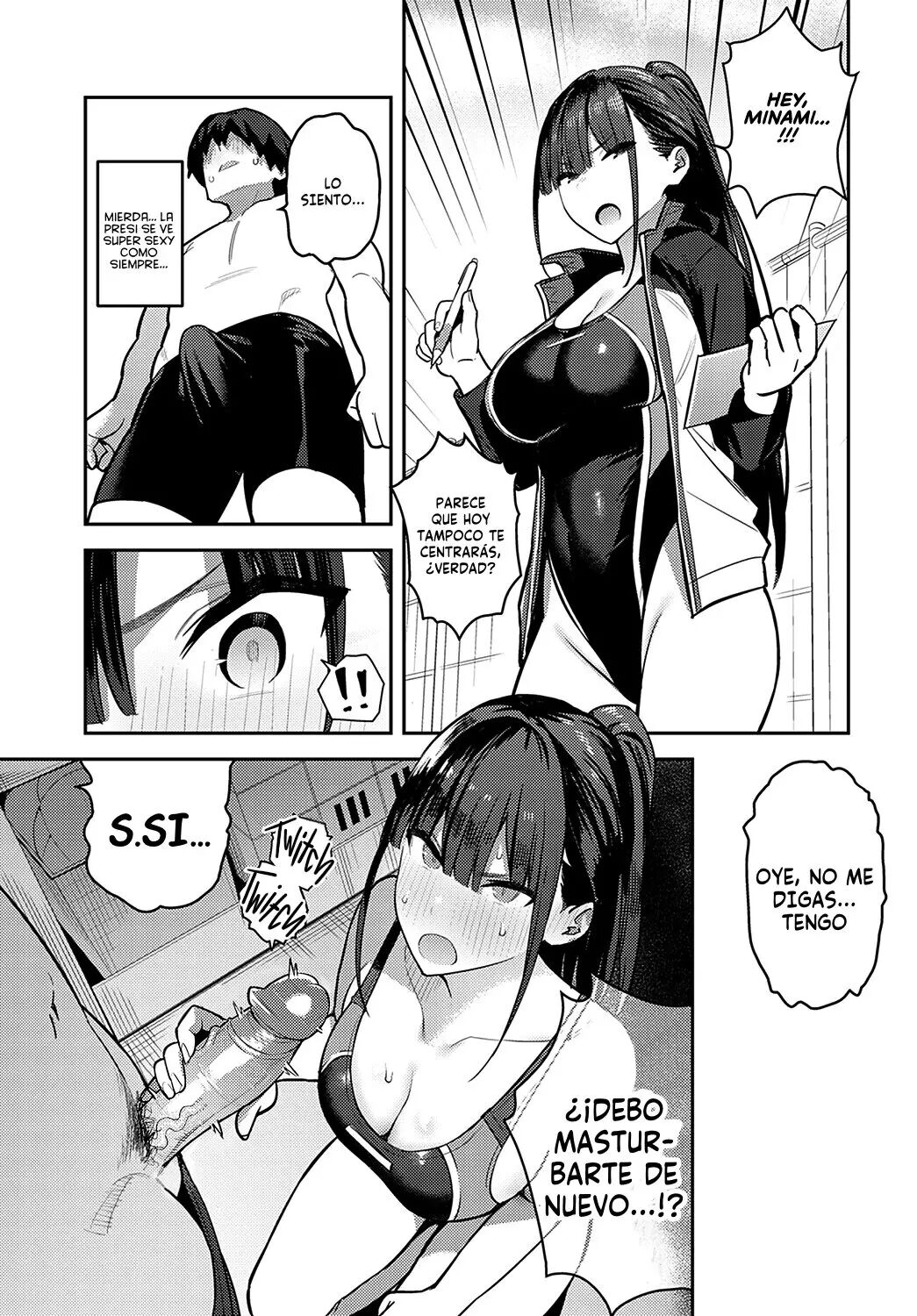 [Enokido] Kyouei Senpai ni Nuite morau | Siendo Masturbado por la Senpai del Club de Natación (COMIC Anthurium 2022-09) [Spanish] [Shadow Scan + FakerScans] imagen número 12