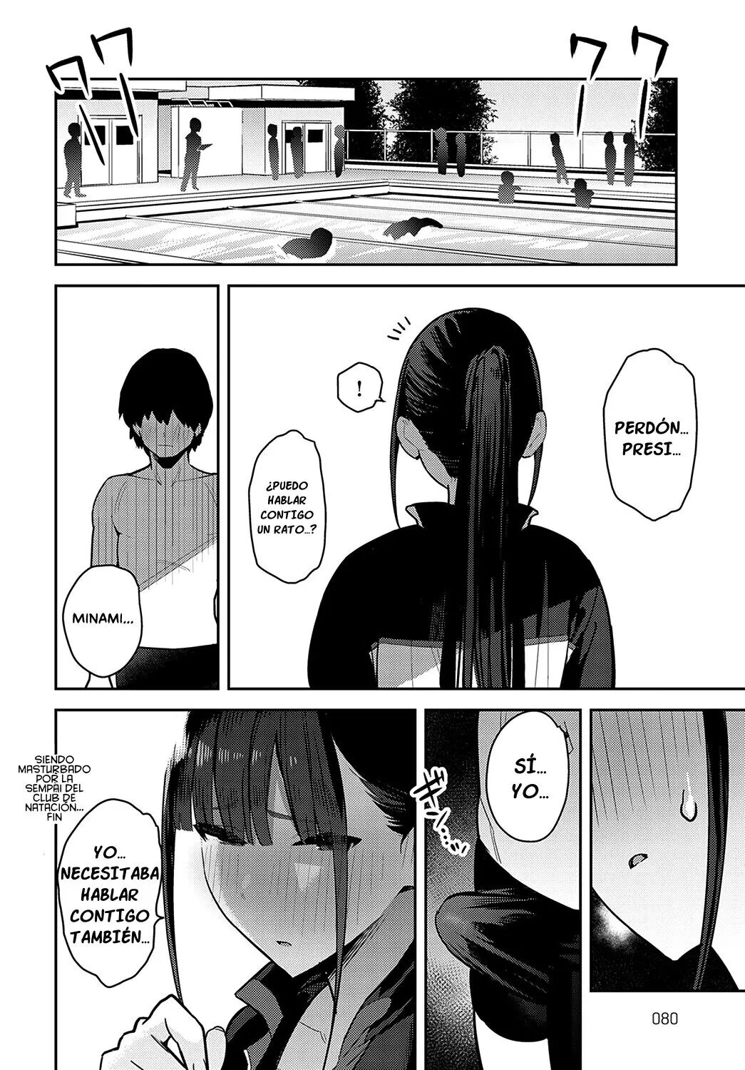 [Enokido] Kyouei Senpai ni Nuite morau | Siendo Masturbado por la Senpai del Club de Natación (COMIC Anthurium 2022-09) [Spanish] [Shadow Scan + FakerScans] 이미지 번호 35