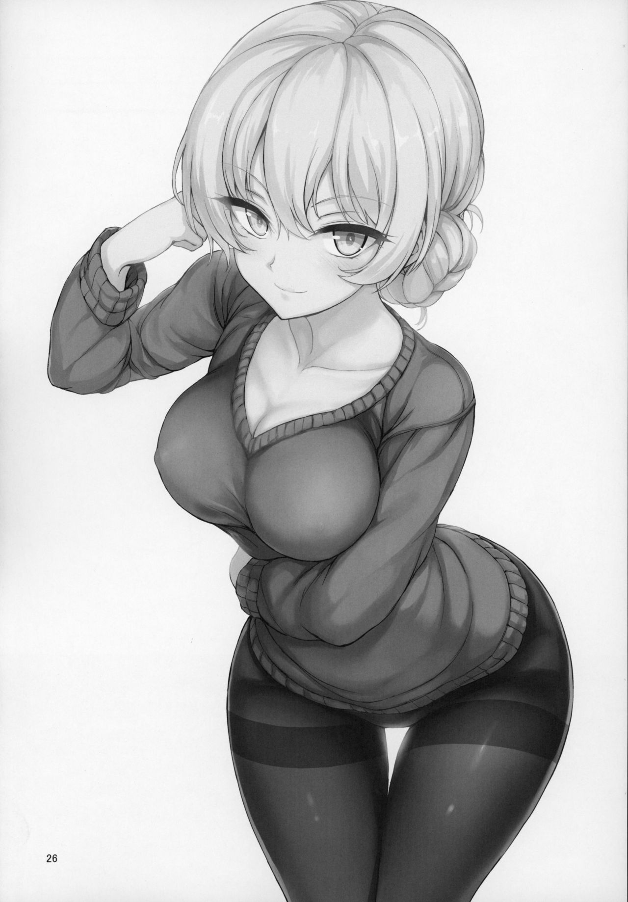 (C97) [Kyockchokyock (Kyockcho)] GirlPan Omakebon Matome (Girls und Panzer) [Chinese] [自宅用汉化] image number 18