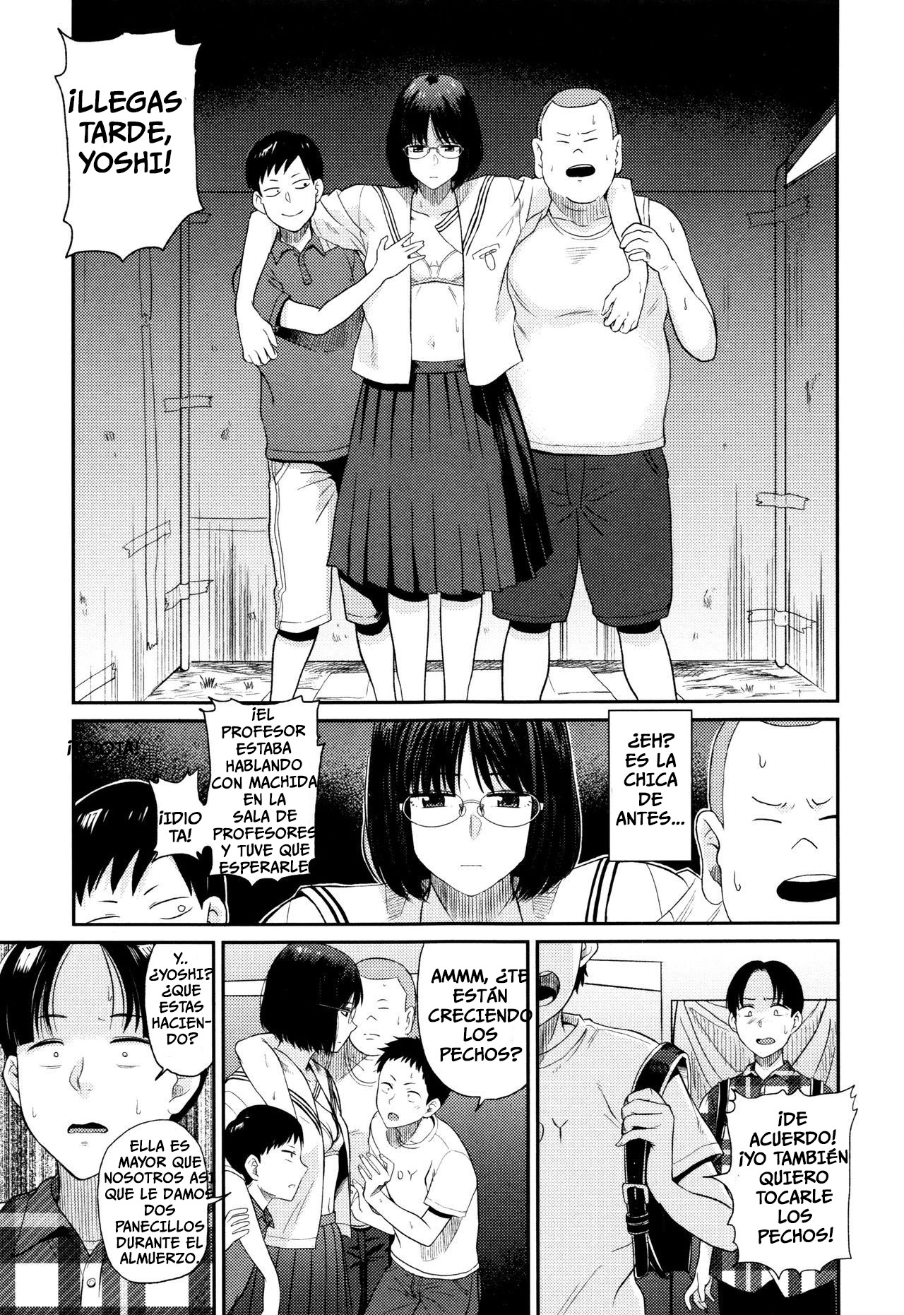 [Hatimoto] Minna no Gakkou - Escuela para Todos (Ah... Nyuru tte Haitta) [Spanish] [Oxiny] image number 9