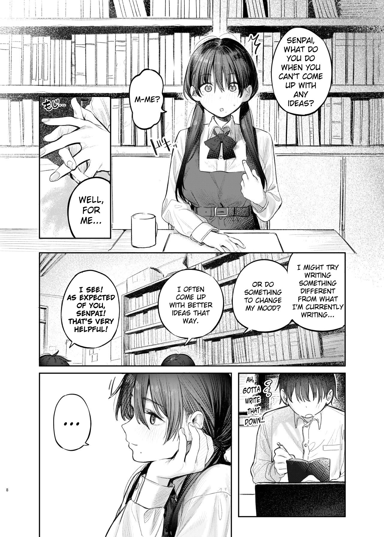 [Momojiru Teien (Momokumo)] Kunikida Senpai no Kakushigoto | Kunikida Senpai's Secret [Digital] [English] image number 8