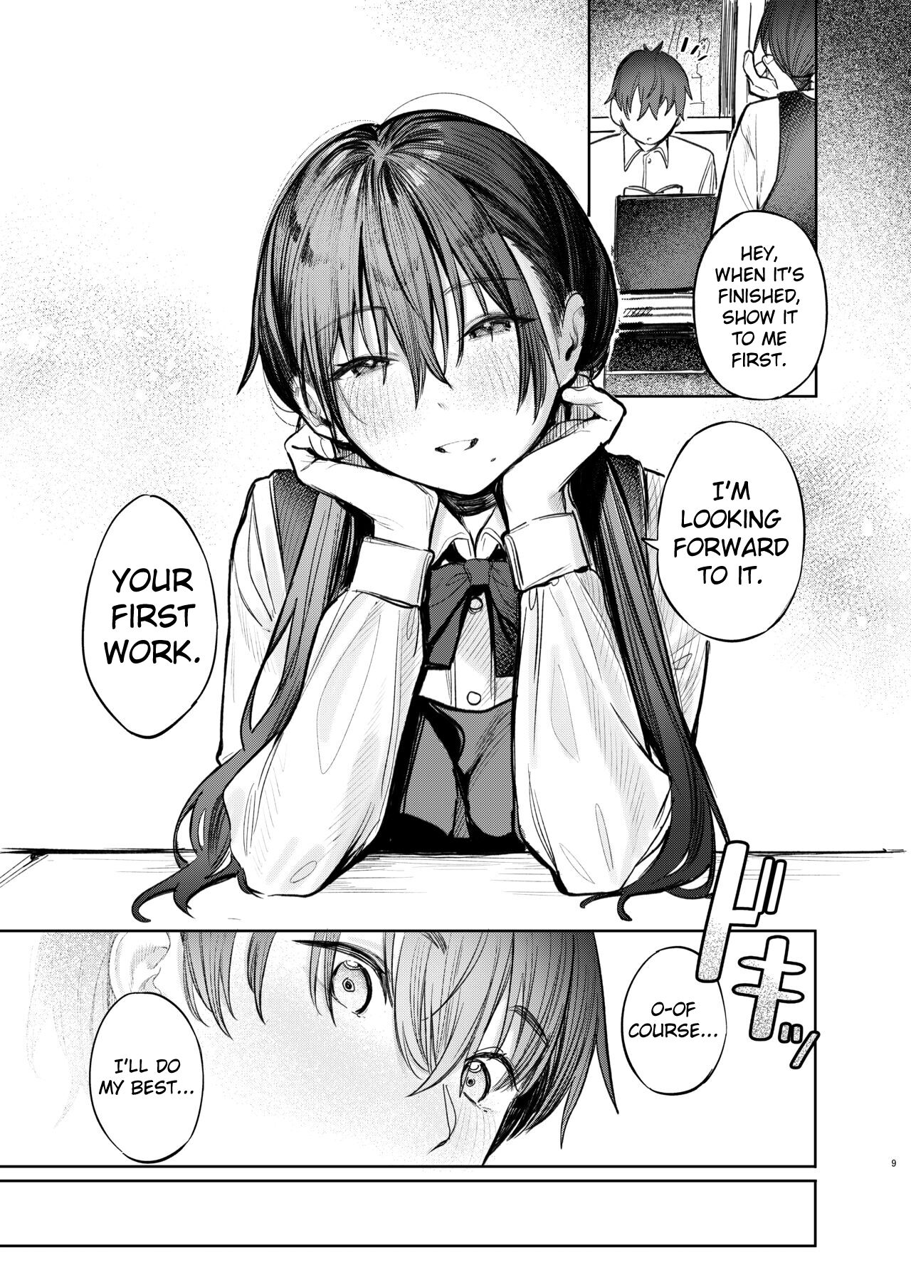 [Momojiru Teien (Momokumo)] Kunikida Senpai no Kakushigoto | Kunikida Senpai's Secret [Digital] [English] image number 9