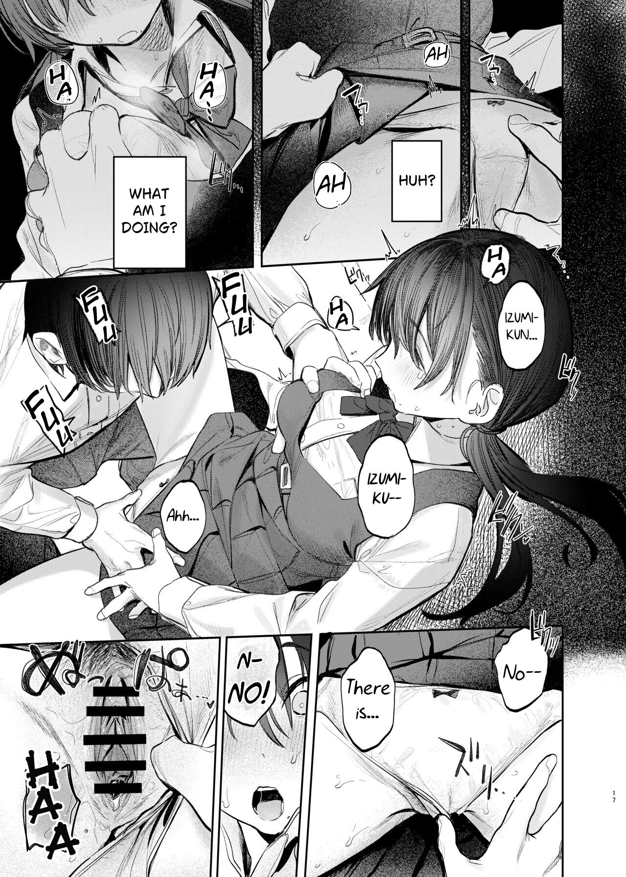 [Momojiru Teien (Momokumo)] Kunikida Senpai no Kakushigoto | Kunikida Senpai's Secret [Digital] [English] image number 17