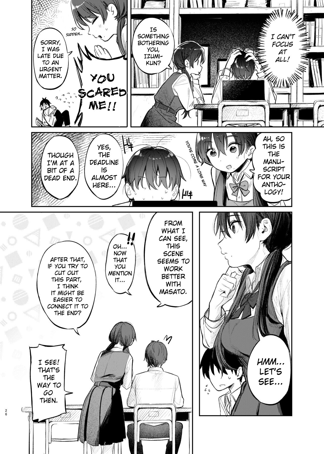 [Momojiru Teien (Momokumo)] Kunikida Senpai no Kakushigoto | Kunikida Senpai's Secret [Digital] [English] image number 26