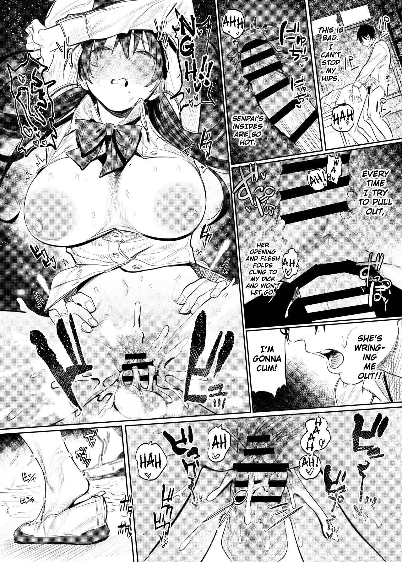 [Momojiru Teien (Momokumo)] Kunikida Senpai no Kakushigoto | Kunikida Senpai's Secret [Digital] [English] image number 36