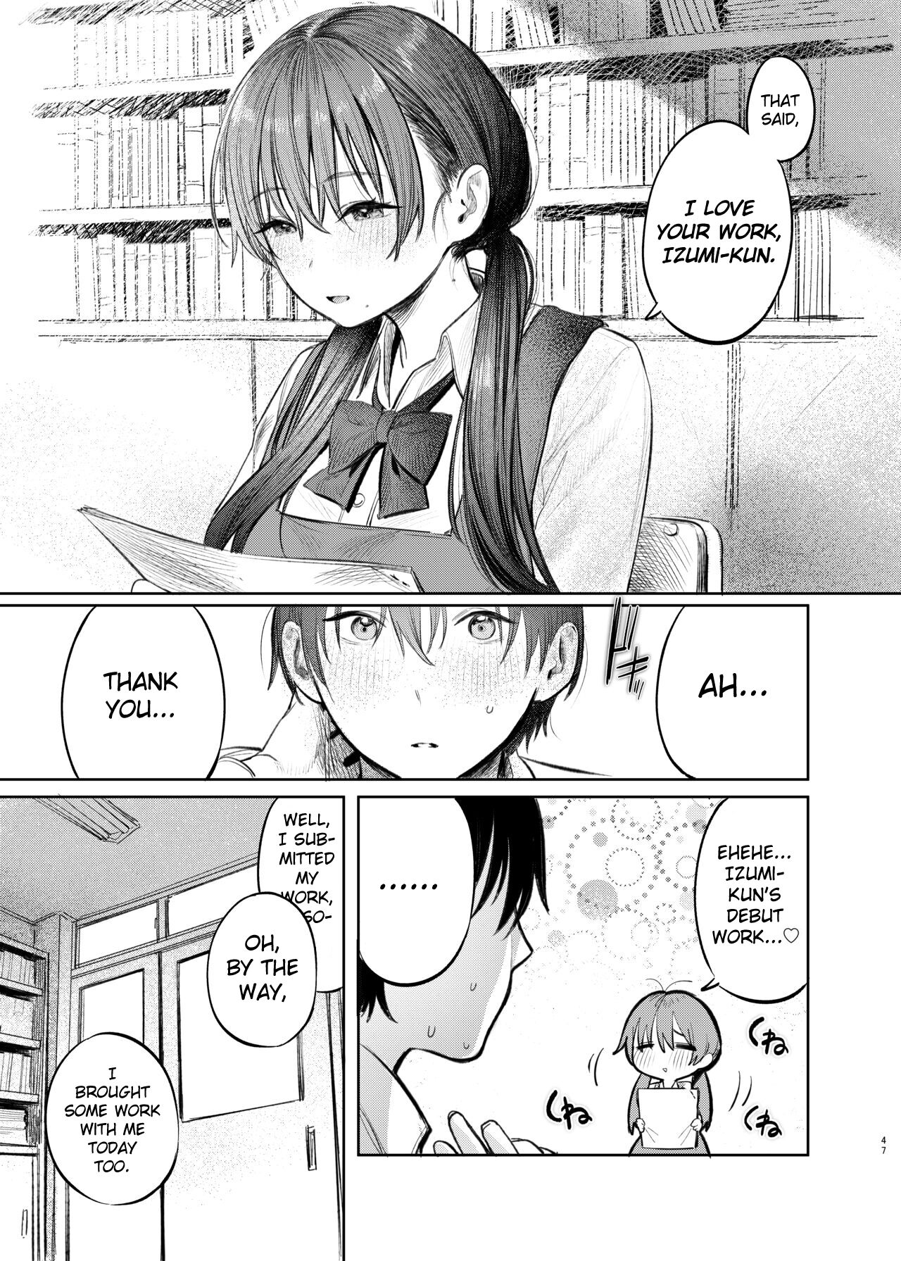 [Momojiru Teien (Momokumo)] Kunikida Senpai no Kakushigoto | Kunikida Senpai's Secret [Digital] [English] image number 47