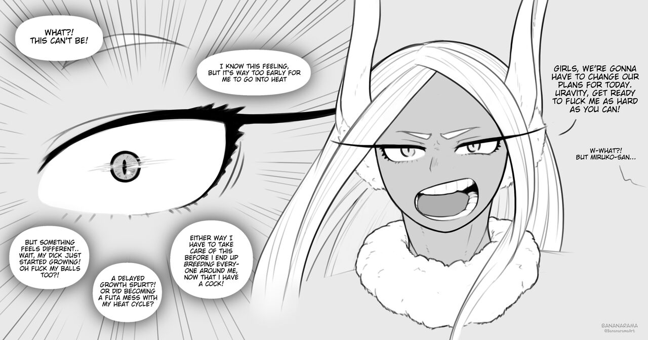 My Futa Academia: Miruko in Heat [Bananarama] 图片编号 4