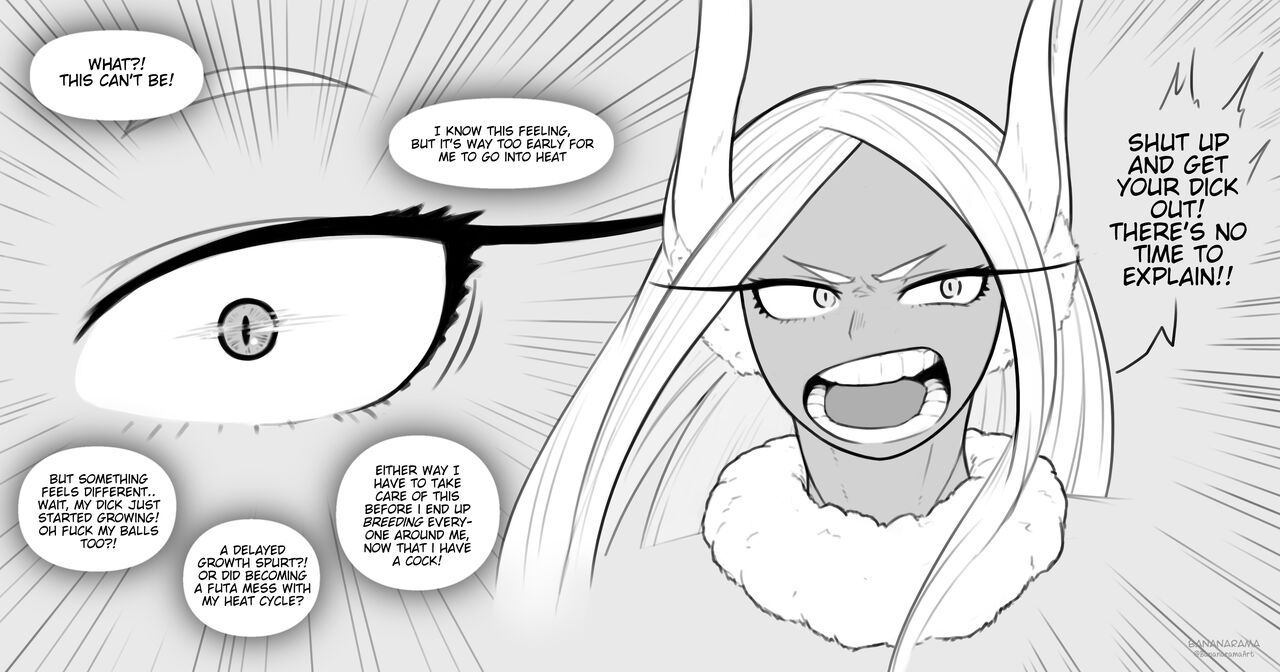 My Futa Academia: Miruko in Heat [Bananarama] 图片编号 5