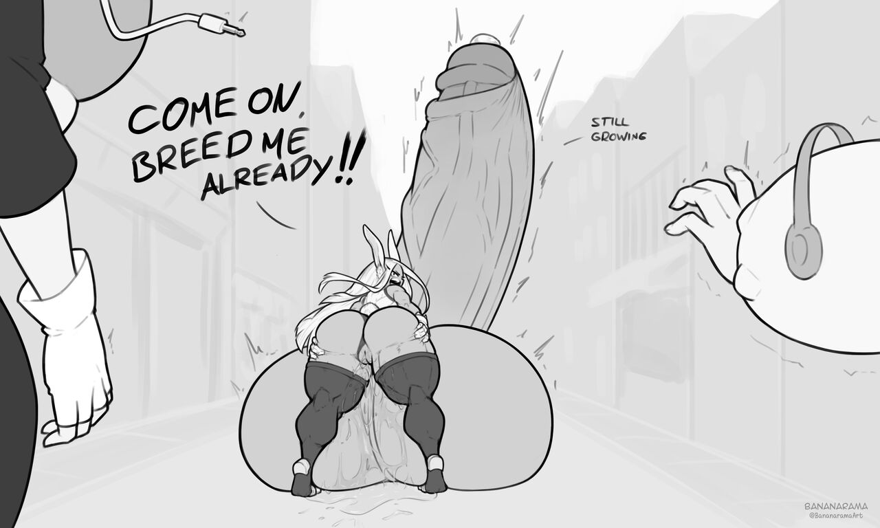 My Futa Academia: Miruko in Heat [Bananarama] 图片编号 6