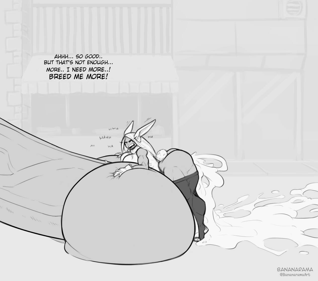 My Futa Academia: Miruko in Heat [Bananarama] 图片编号 10