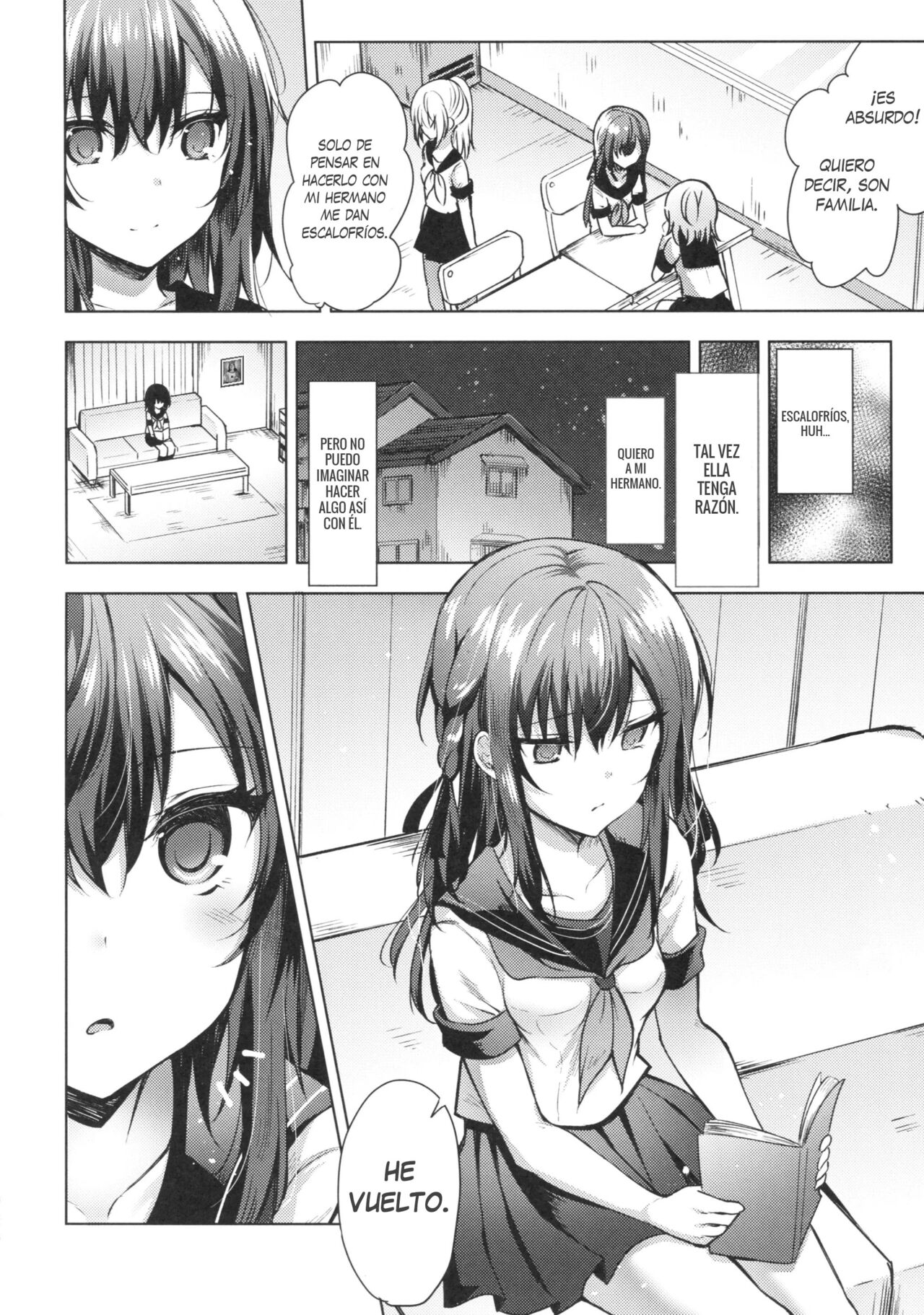 (C92) [Tekkamaki (Tetsuyama Kaya)] Tsumetai Binetsu -Kyoudai Hen- | Brisa Fría -Edición de Hermanos- [Spanish] [Orivin] numero di immagine  4