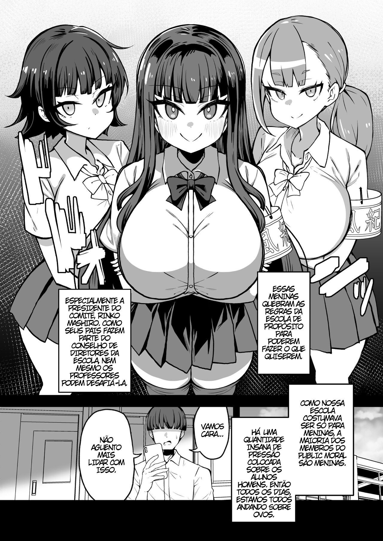 [Yakousei Fan Club] Kaihen Cheat Appli de Sukihoudai Shimakuru Hanashi [Portuguese-BR] 图片编号 3