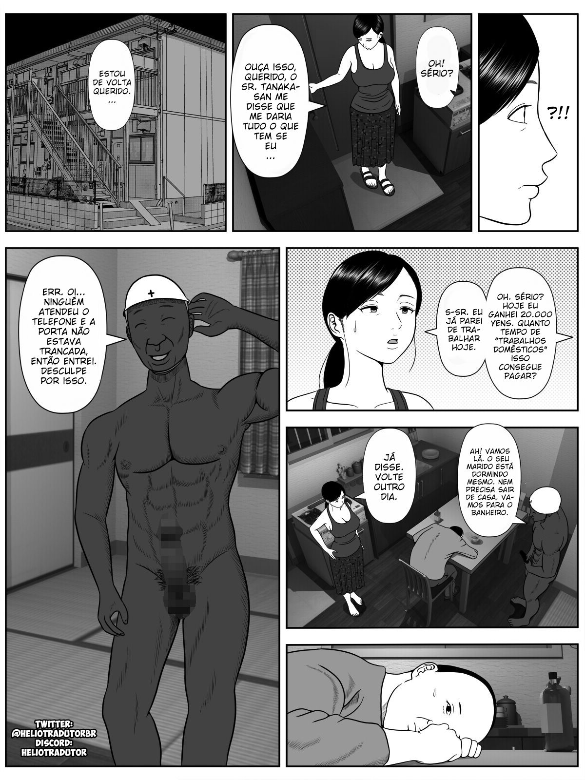 [Minazuki Mikka] Netorase Apart ~Toshima no Tsuma desu ga Kami Body o Keep shite orimasu. Gojiyuu ni Otsukai kudasai.~ [Portuguese-BR] 이미지 번호 13