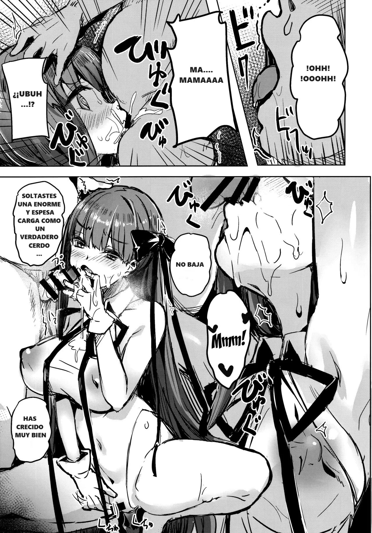 (C95) [kanemasita (Kaneta)] BB mama to ko buta-san (Fate/Grand Order) [Spanish] [Villa.M.T.NoFansub] [Digital] image number 10