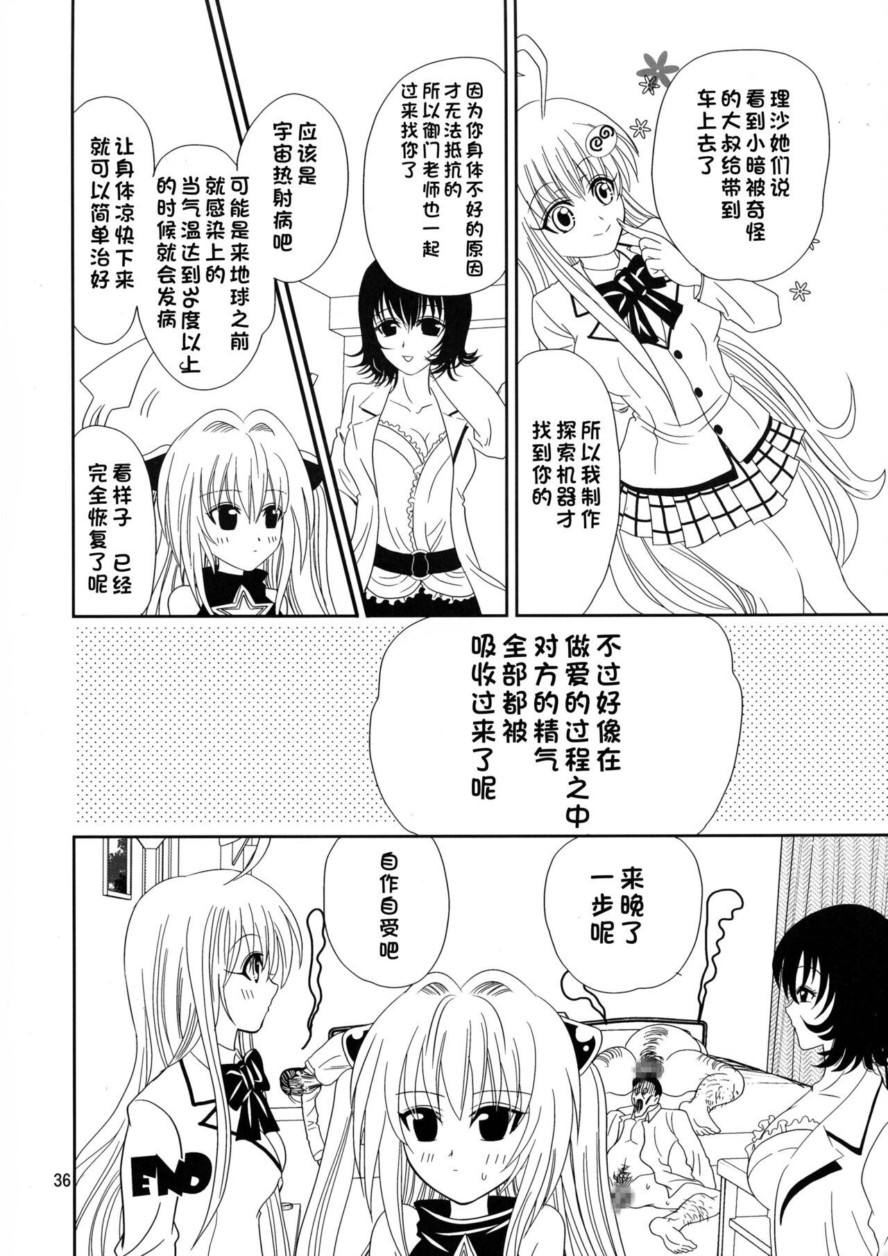(C72) [ANYa (Onukyo, Poshitto)] Yamiman (To LOVE-Ru) [Chinese] numero di immagine  36