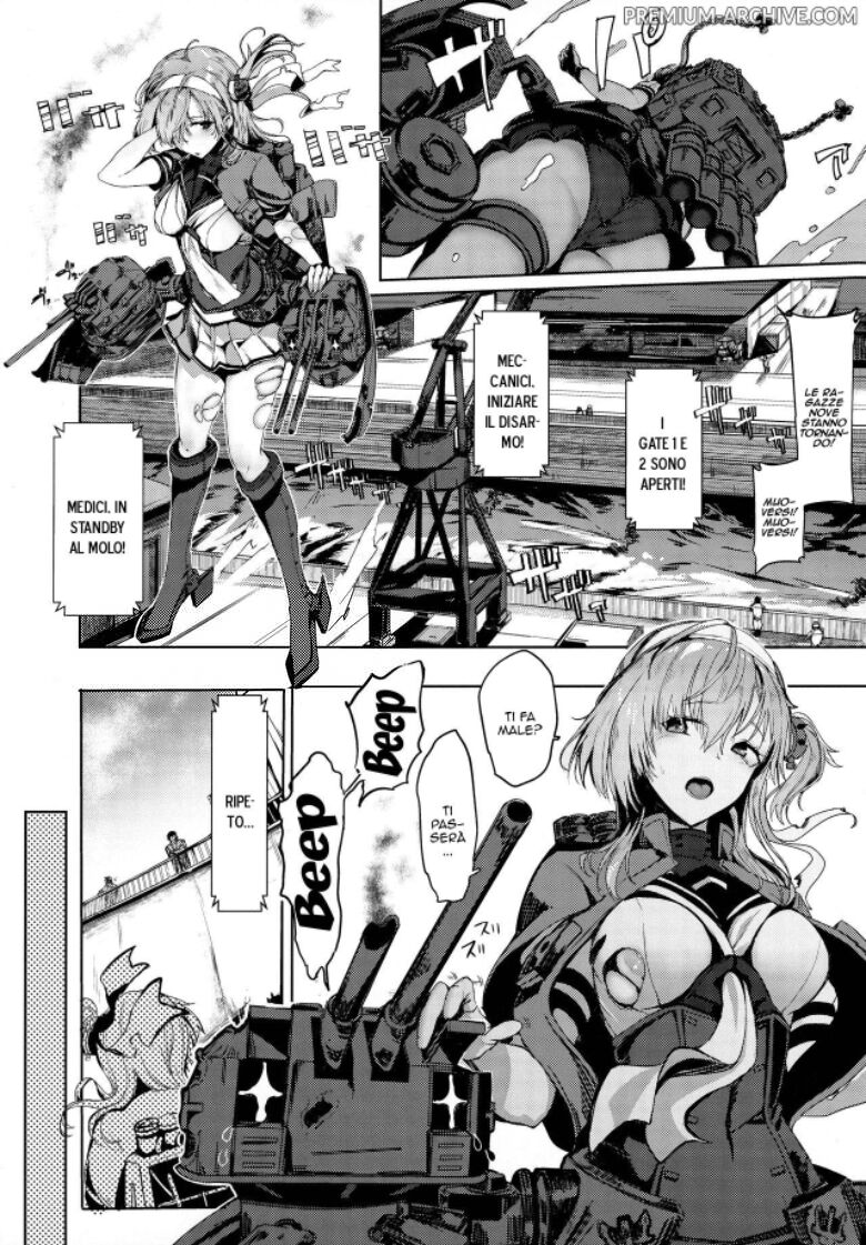 [SNOW*RABBIT (Yukiguni Yuu)] Kakezuki Crisis | La Crisi di Kakezuki (Kantai Collection -KanColle-) [Italian] image number 2