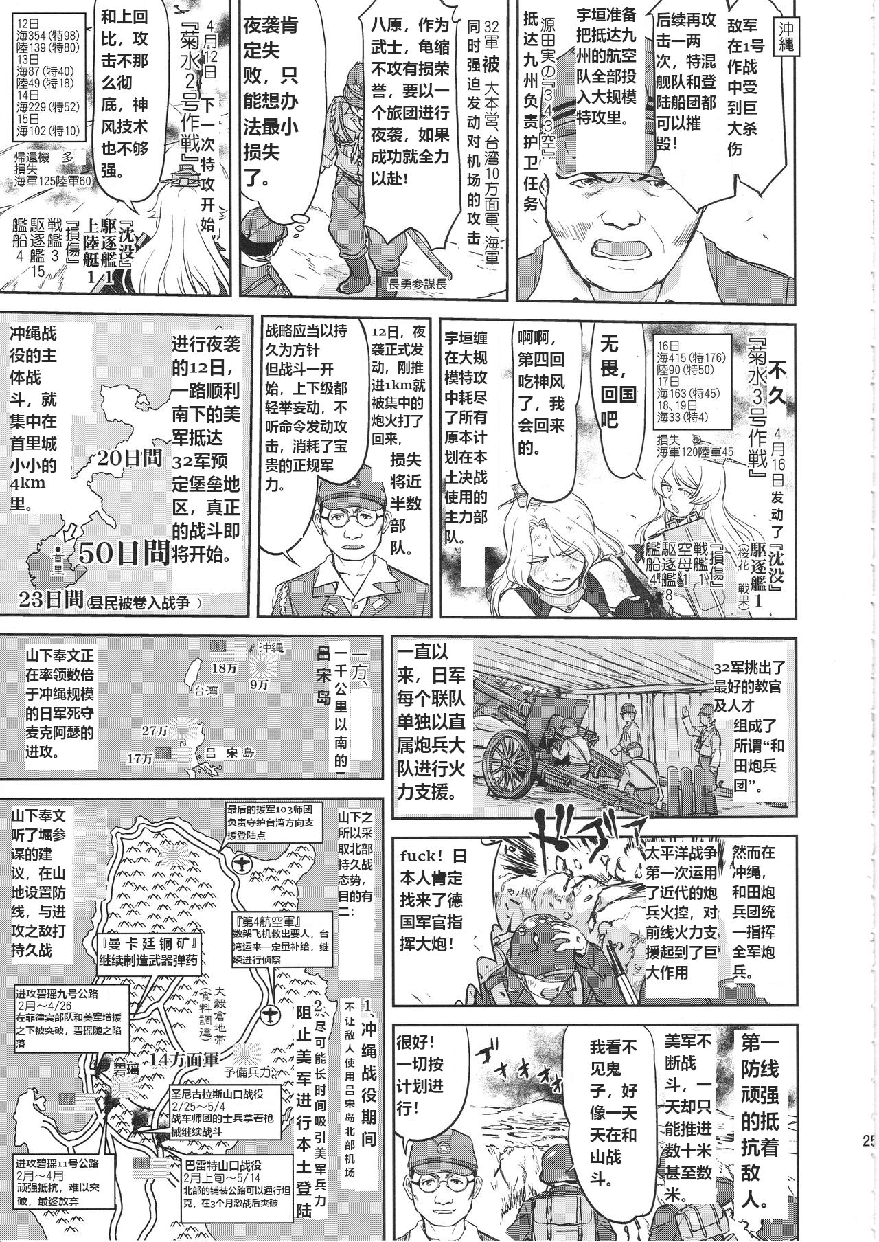 (C97) [Takotsuboya (TK)] Teitoku no Ketsudan Kanmusu no Ichiban Nagai Hi (Kouhen) | 提督的决断 舰娘最长 的一天 (下)  (Kantai Collection -KanColle-) [Chinese] [机翻] numero di immagine  24