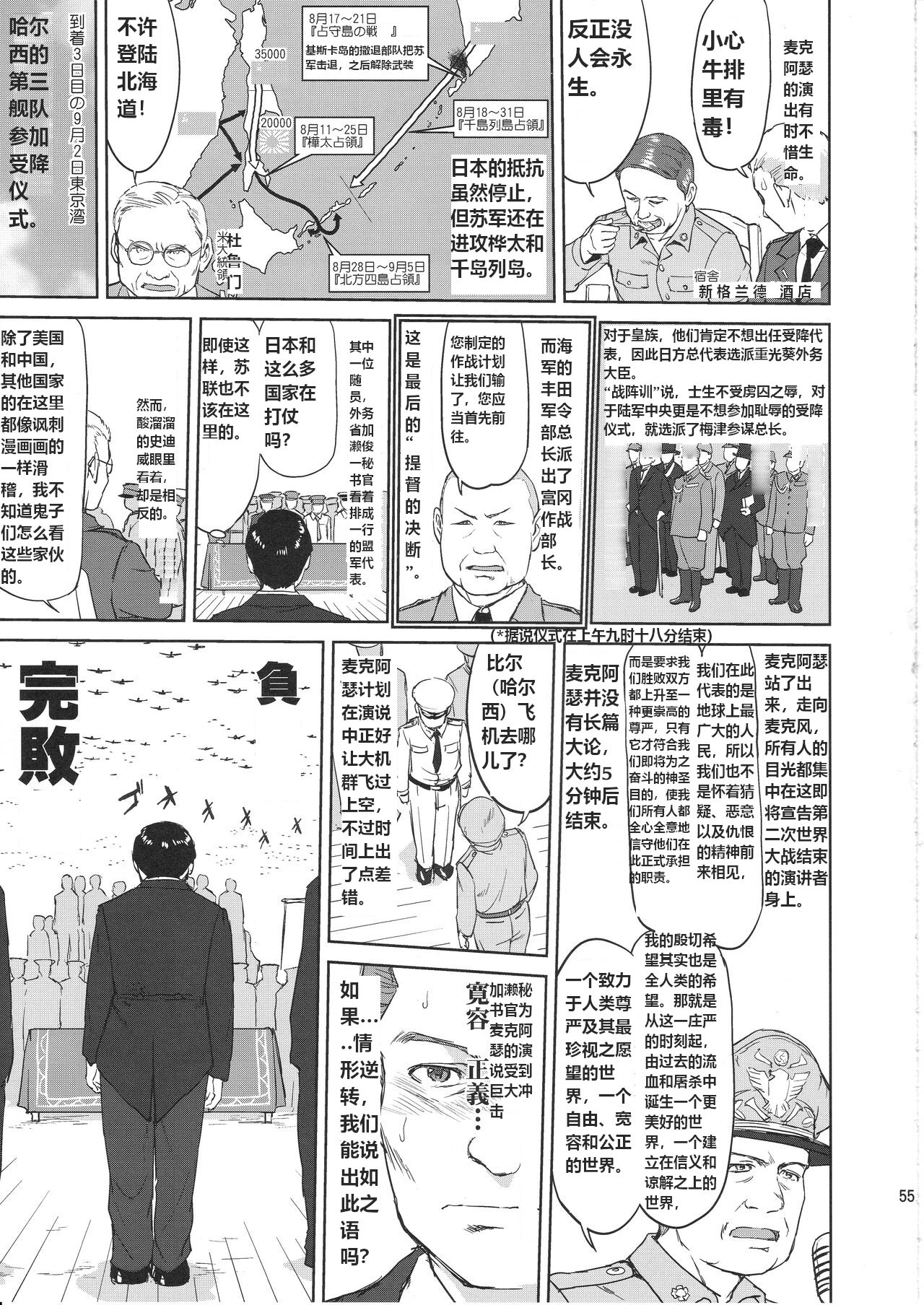 (C97) [Takotsuboya (TK)] Teitoku no Ketsudan Kanmusu no Ichiban Nagai Hi (Kouhen) | 提督的决断 舰娘最长 的一天 (下)  (Kantai Collection -KanColle-) [Chinese] [机翻] numero di immagine  54