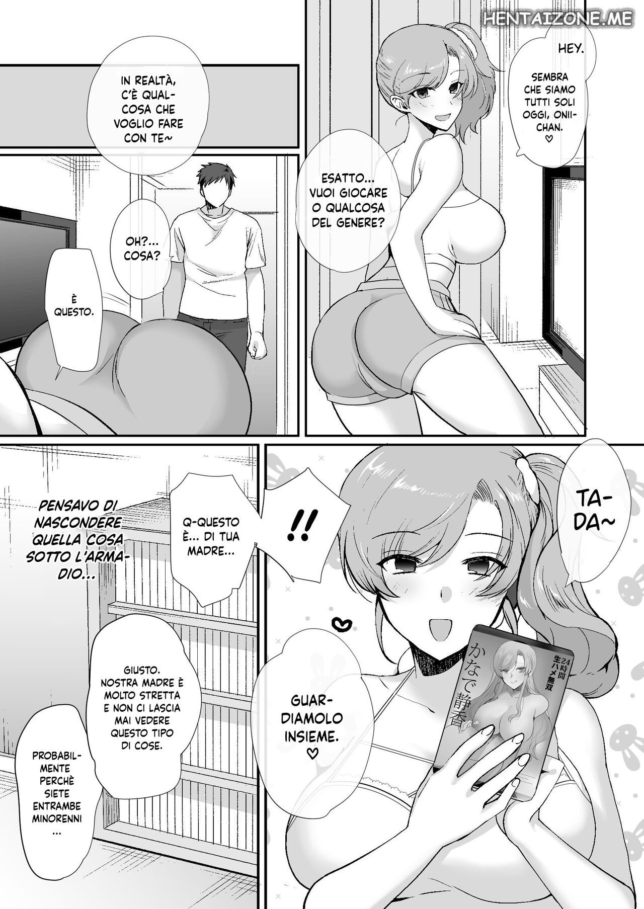 [Shiroganean (Aomizuan, Hujisai, Kirimoto Yuuji)] Erosugiru Doukyonin ~Dosukebe Shimai to 1K Doukyo Seikatsu~ | Vivere in un Monolocale con due Sorelle Pervertite [Italian] [Digital] изображение № 37