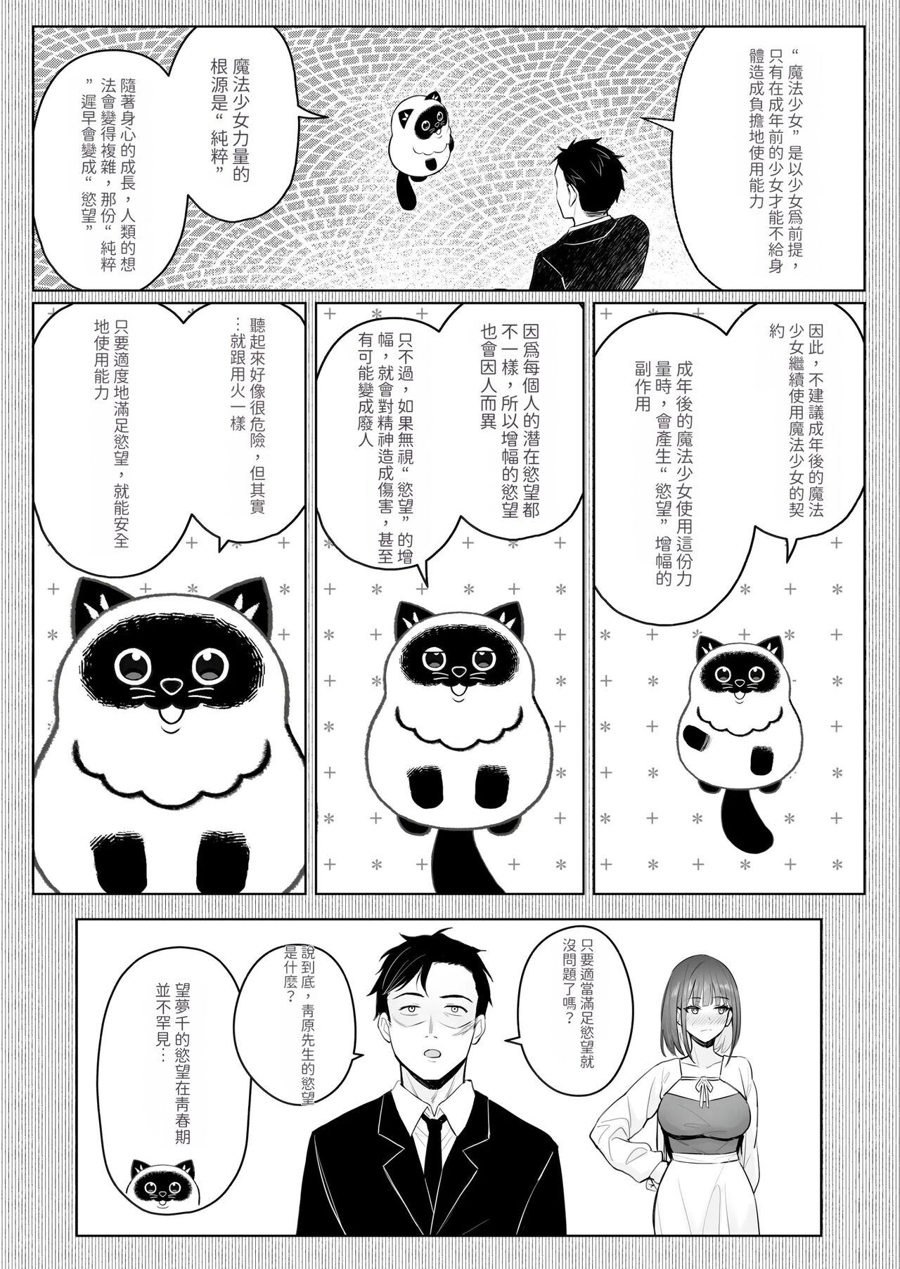 [COMEX (Zhen Lu)] Moto Mahou Shoujo no Shigoto Hanashi Ao [Chinese] [Minz繁體中文機翻] [Digital] 14eme image