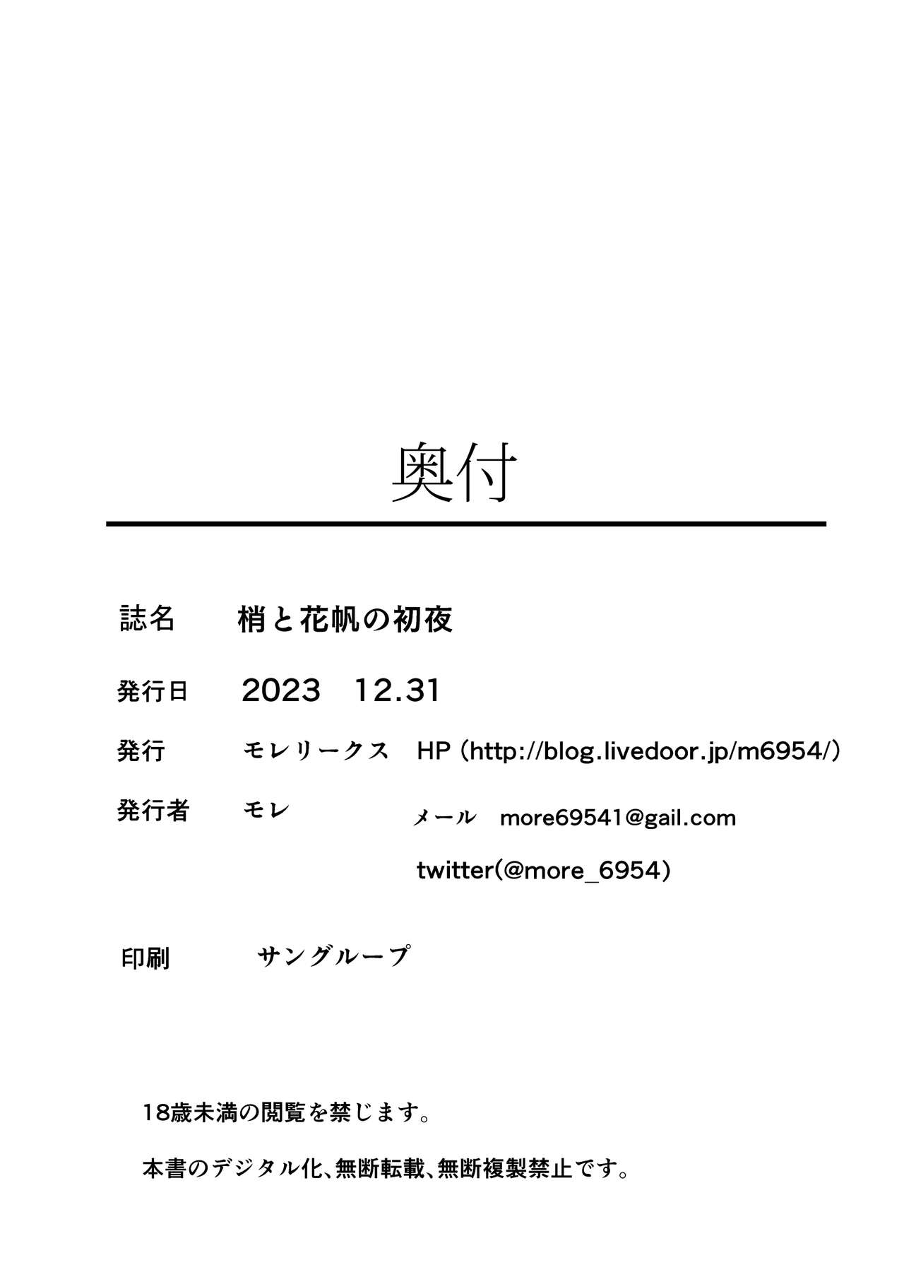 [Moreriikusu (More)] Kozue to Kaho no Shoya (Love Live! Hasunosora Jogakuin School Idol Club) [Digital] numero di immagine  29