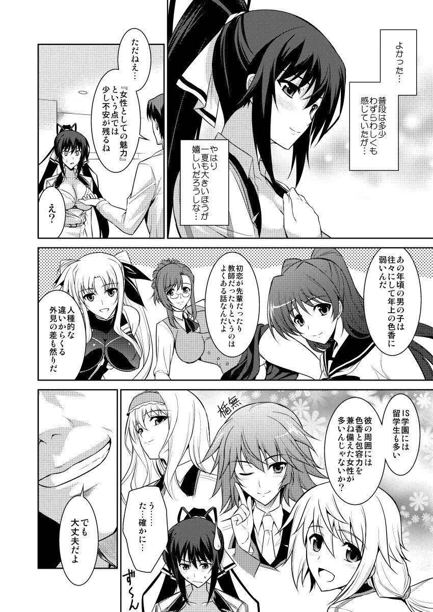 [Type-G (Ishigaki Takashi)] Broom on the Frontline + α (IS <Infinite Stratos>) [Digital] 图片编号 3