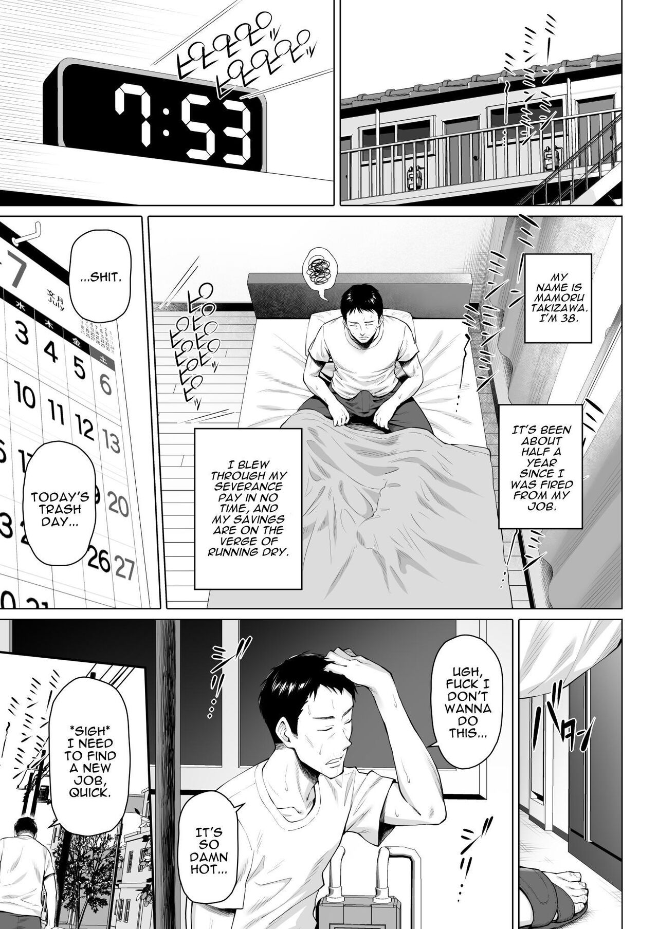 [Shirano Jin] Gokinjou-san wa Ueta Hitozuma | My Neighbor is a Hungry Milf [English] [Darg777 Translations] Bildnummer 3