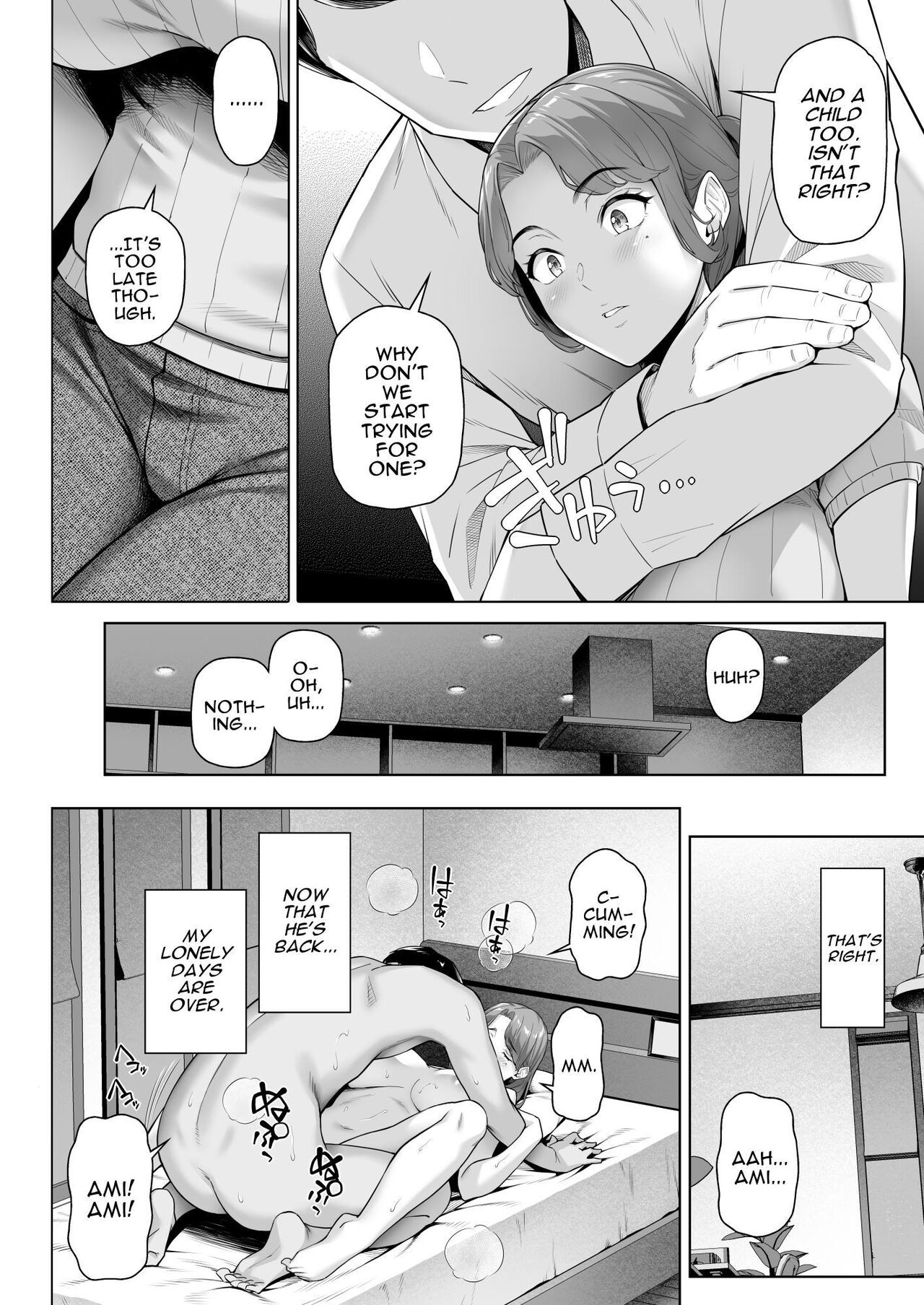 [Shirano Jin] Gokinjou-san wa Ueta Hitozuma | My Neighbor is a Hungry Milf [English] [Darg777 Translations] numero di immagine  38