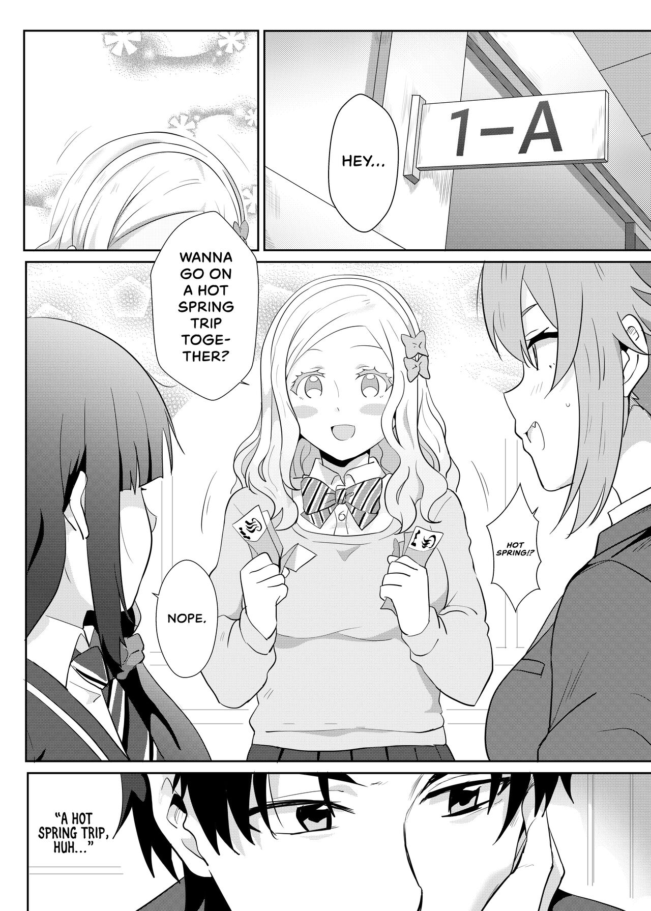 [Nikoushikou (Nekosaki Aoi)] Going On A Hotspring Trip With Tomos Mom And Her Friends! (Tomo-chan wa Onnanoko!) [English] [Digital] Bildnummer 3