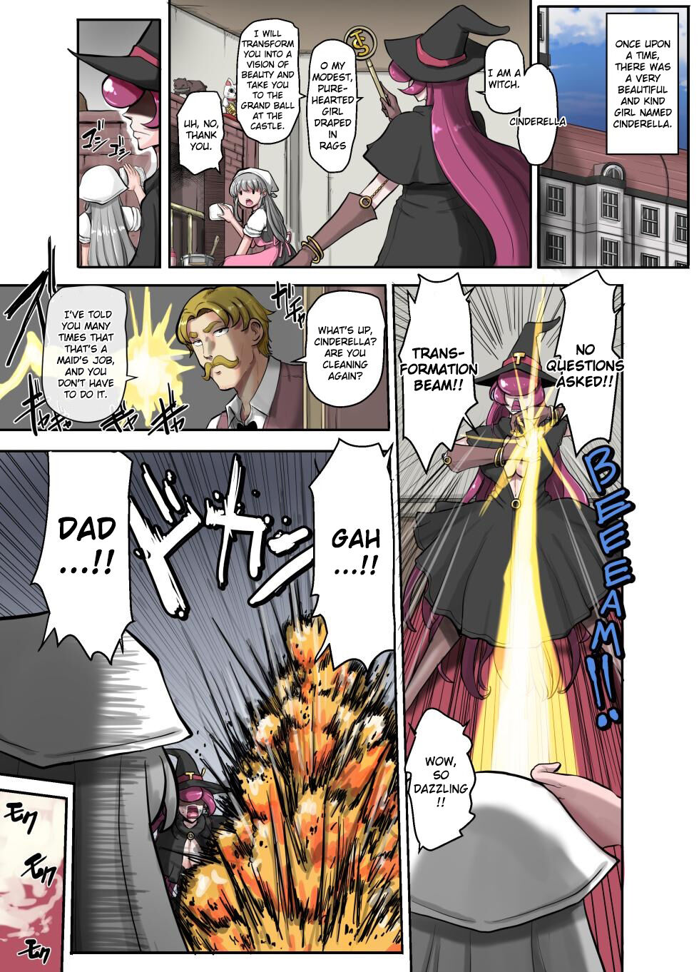 [TS-ya] Nyotaika Douwa Papaderella ~ Papa Suki Musume wa Nyotaika Papa o Haramasetai 图片编号 2